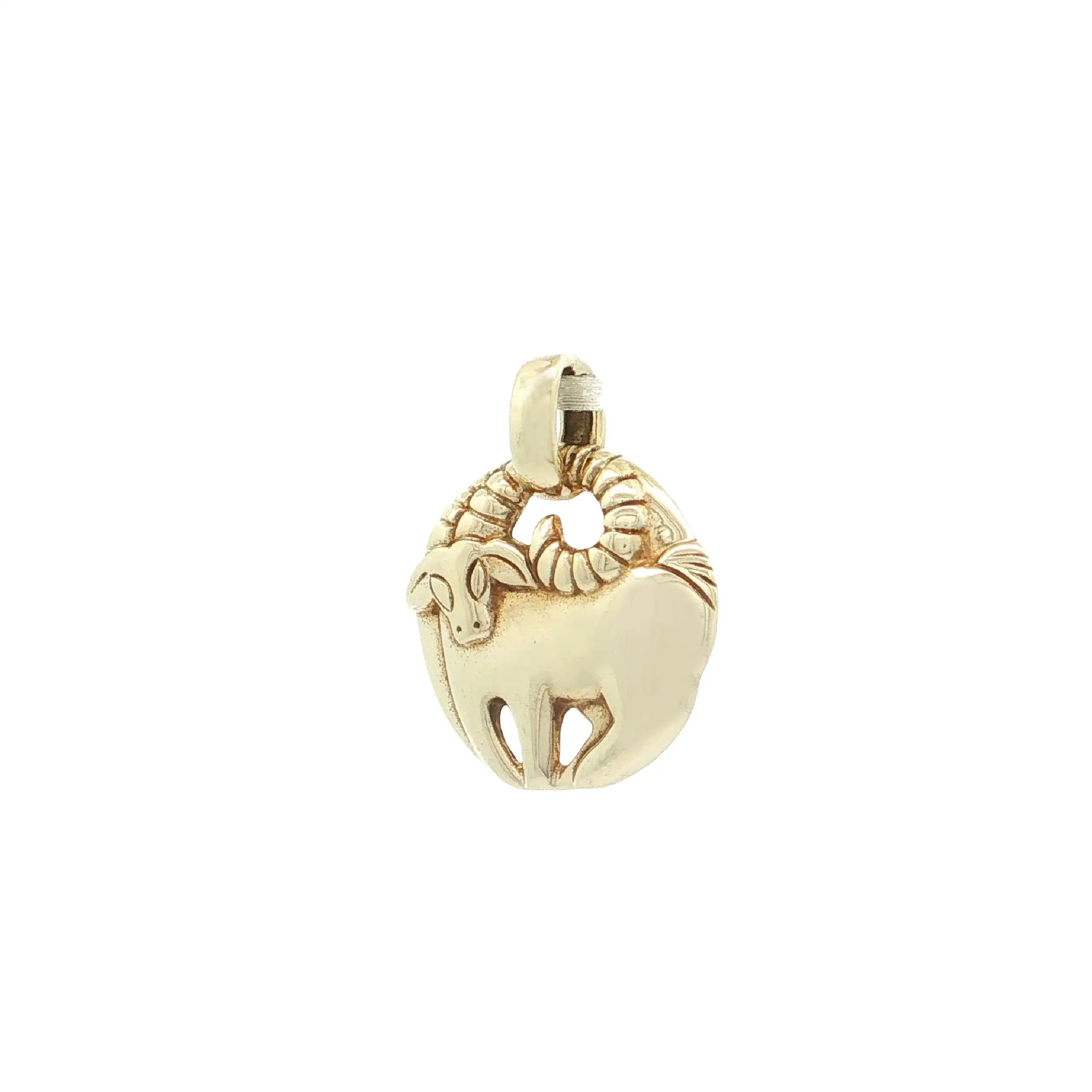Anhänger Gelbgold "Steinbock"