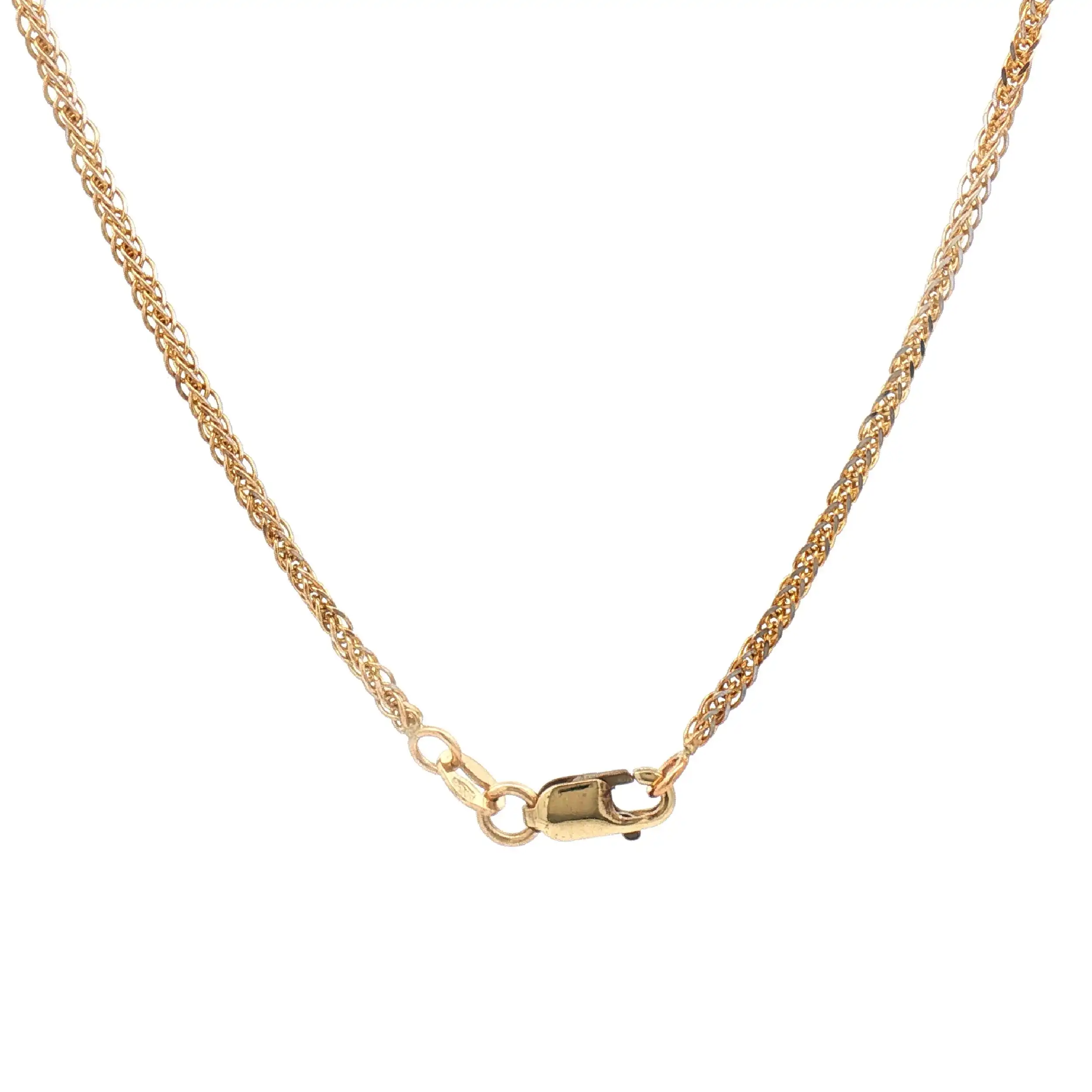 Zopfkette Gelbgold Zopfkette Gelbgold