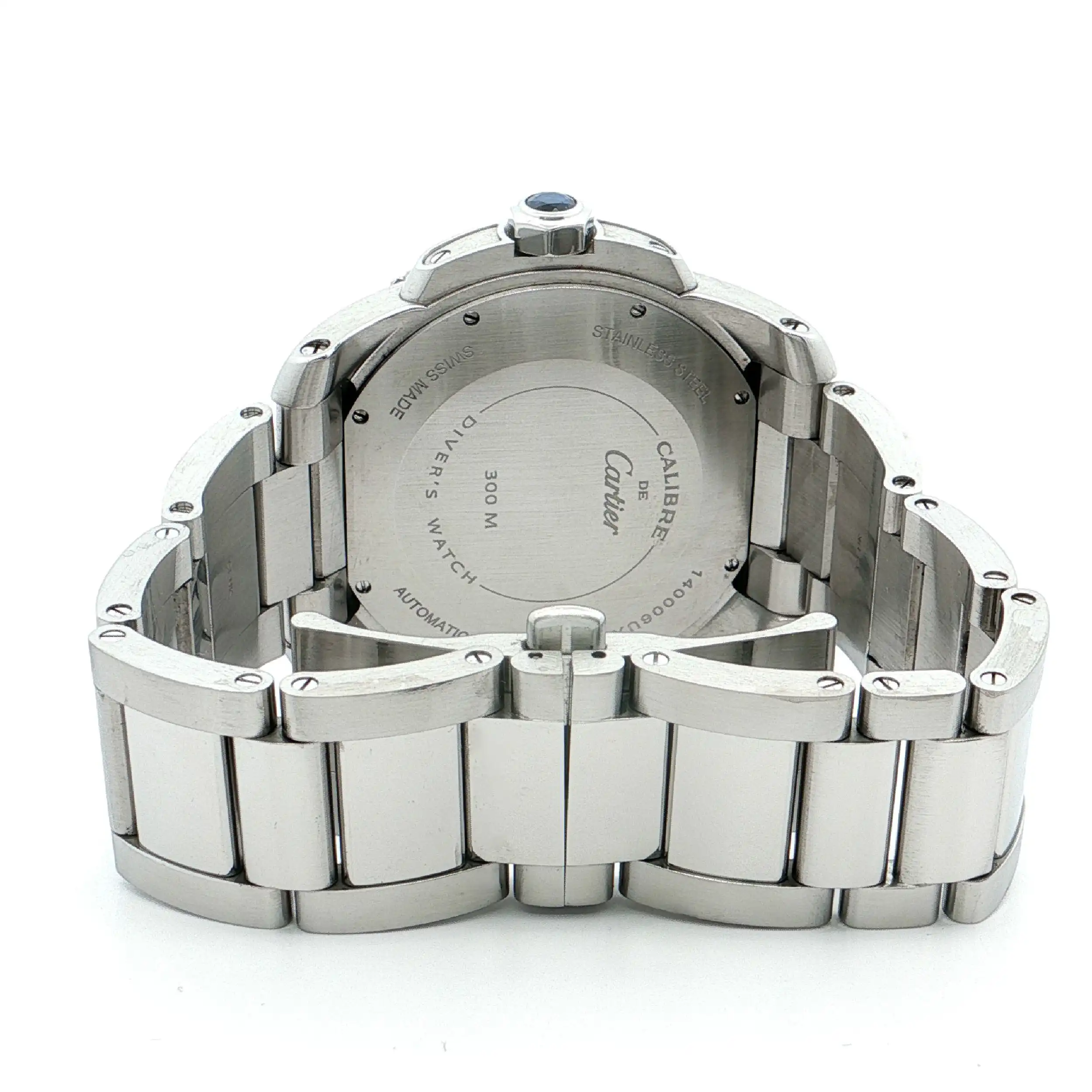 Herrenuhr Cartier Calibre de Cartier Diver mit Box und Papieren
