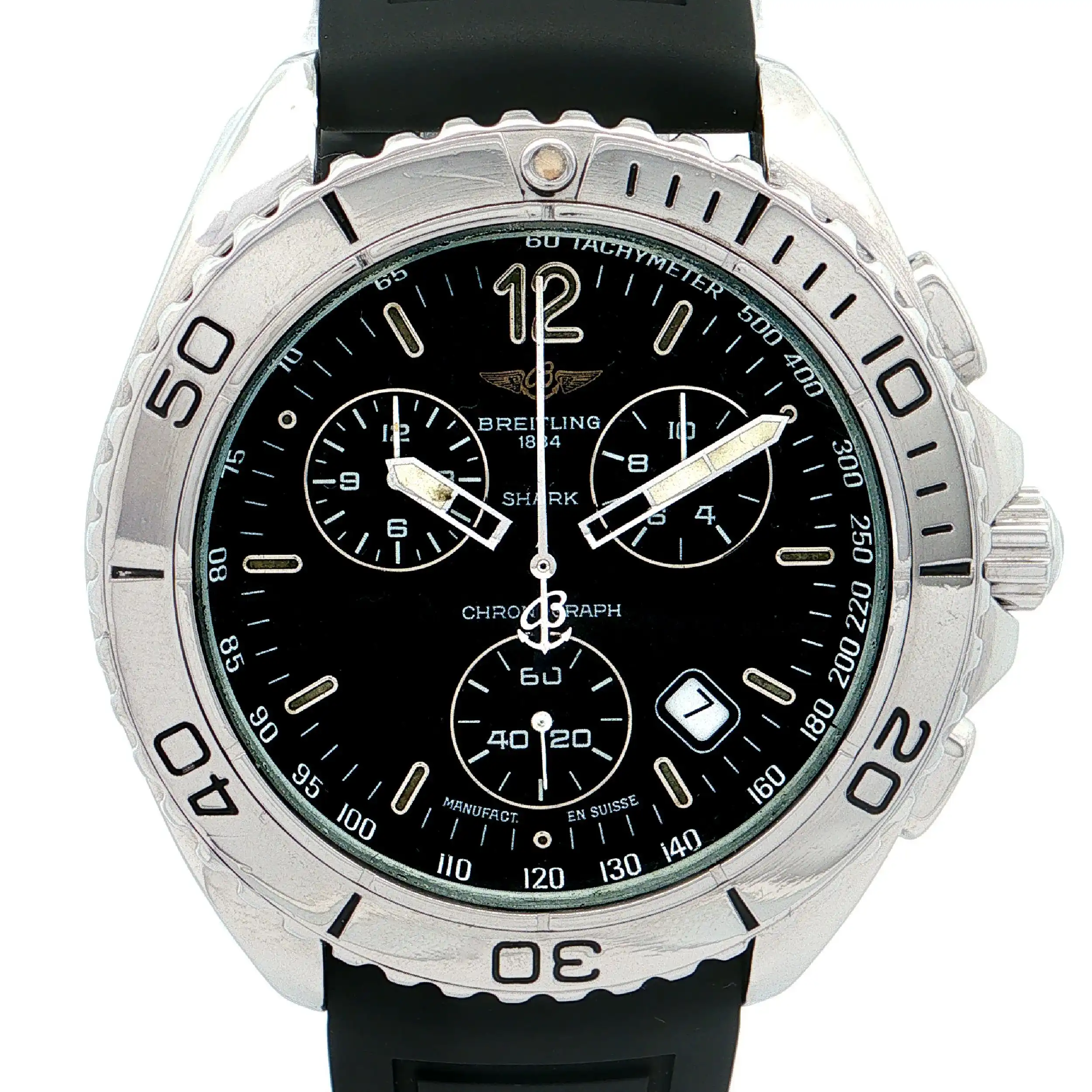 Herrenuhr Breitling Chronograph SHARK Quartz Ref. A5360 Herrenuhr Breitling Chronograph SHARK Quartz Ref. A5360