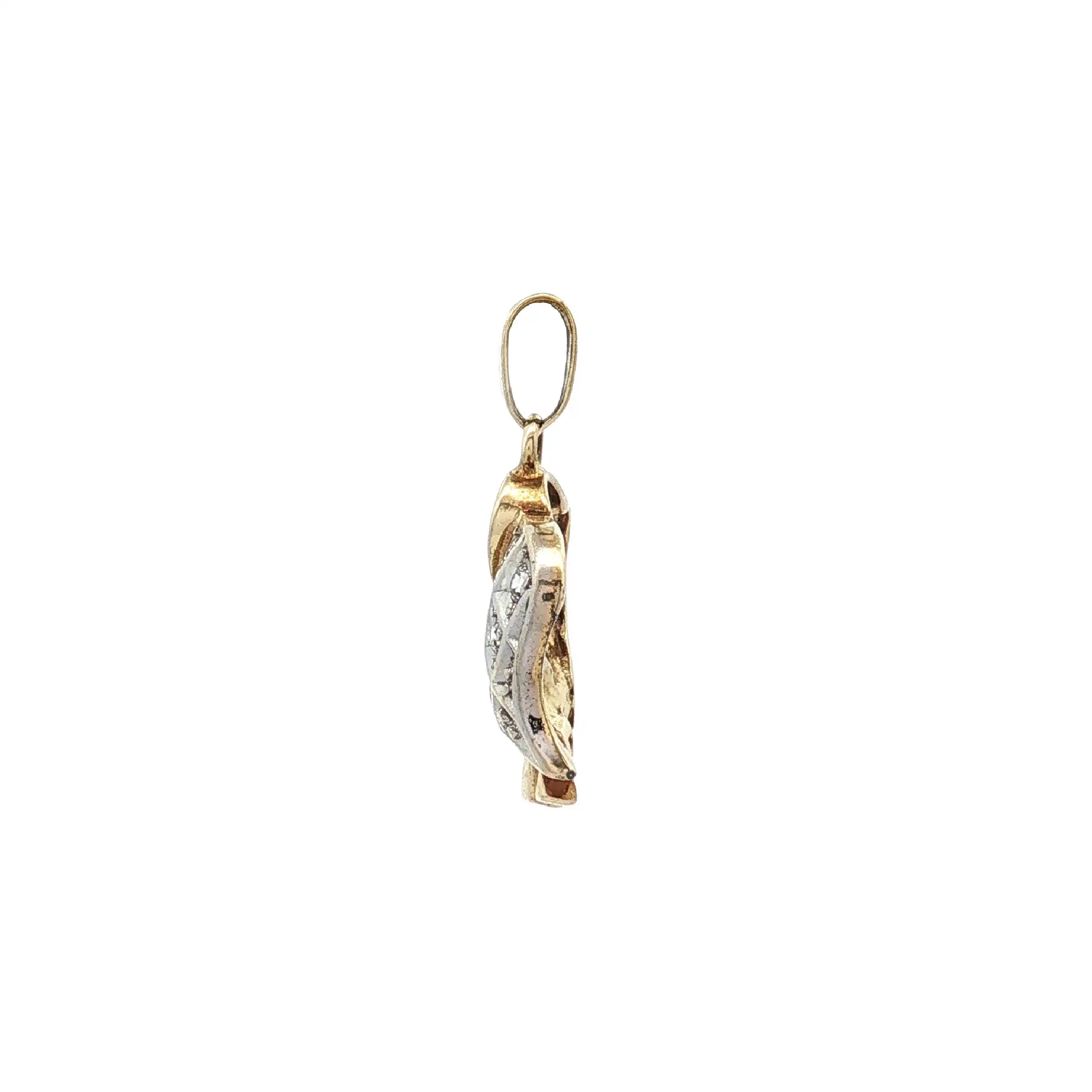 Anhänger Elefant Gelbgold mit Zirkonia Anhänger Elefant Gelbgold mit Zirkonia