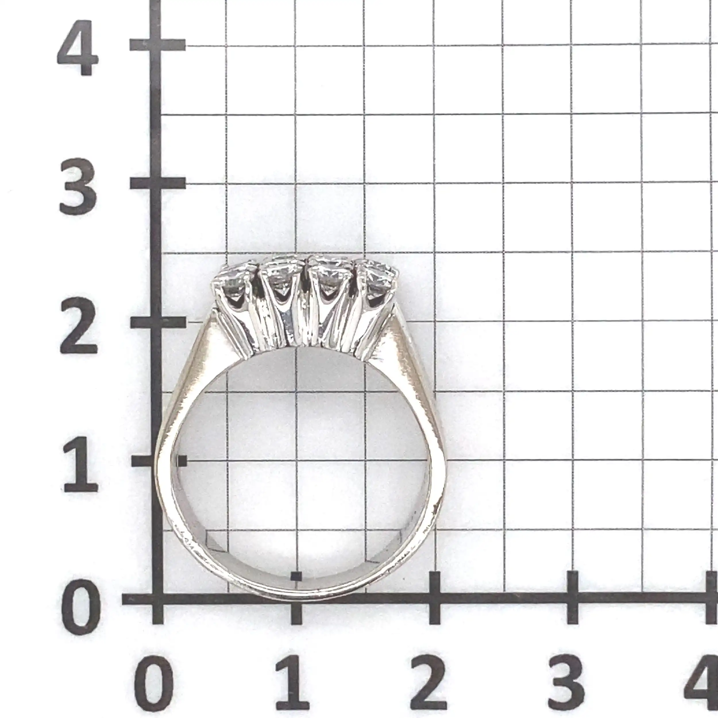 Ring Weißgold mit Brillanten Ring Weißgold mit Brillanten