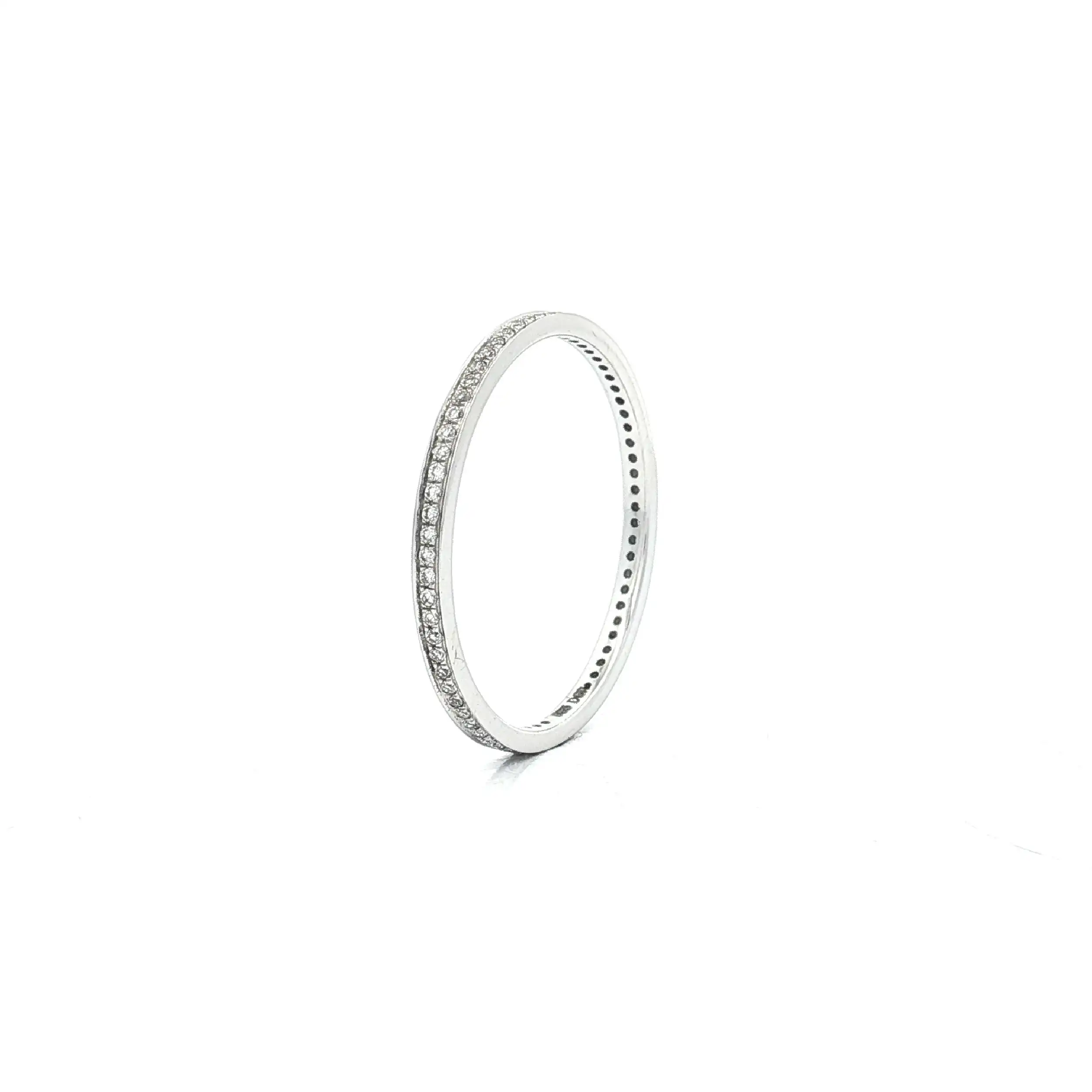 Memoryring Weißgold mit Brillanten Memoryring Weißgold mit Brillanten