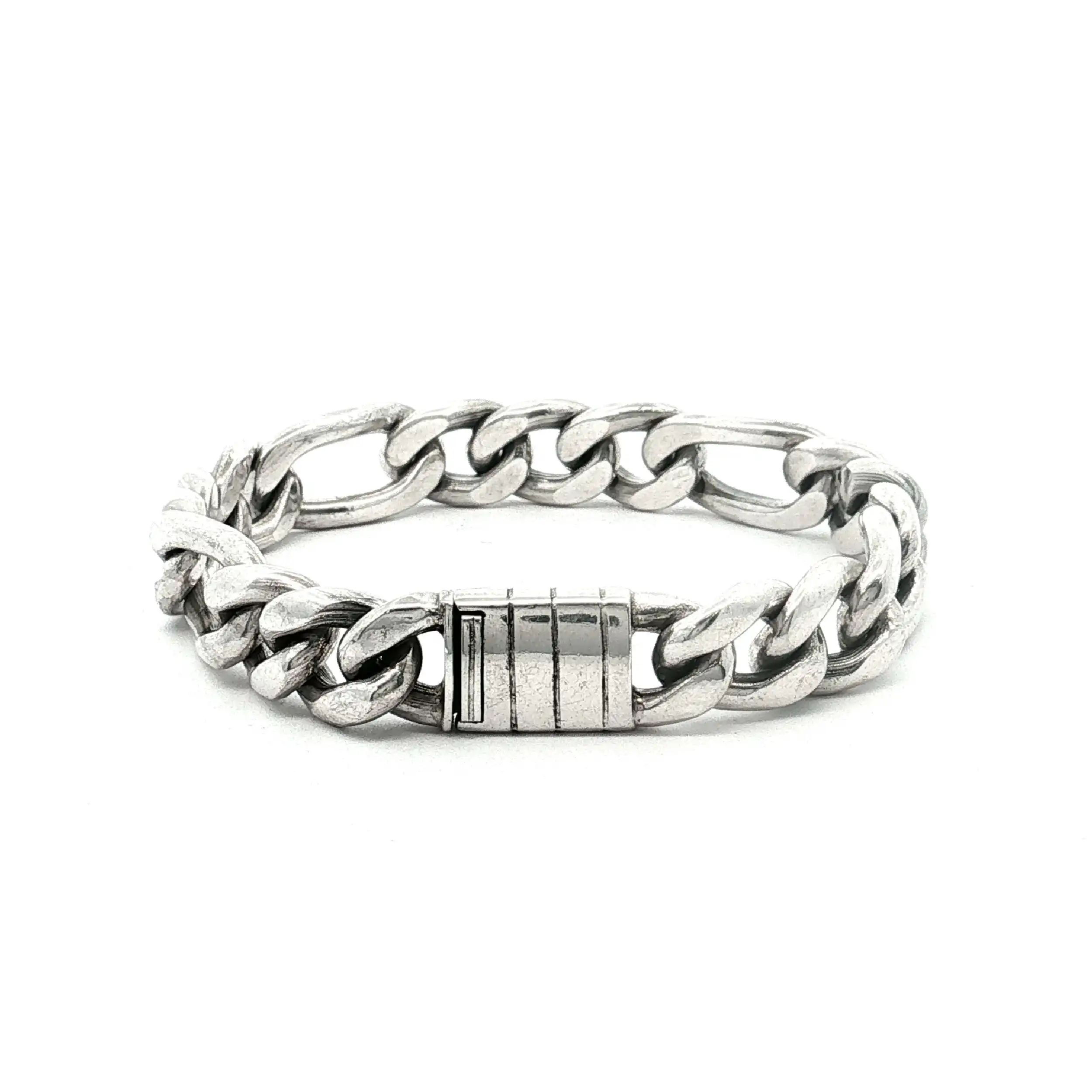 Figaroarmband Silber