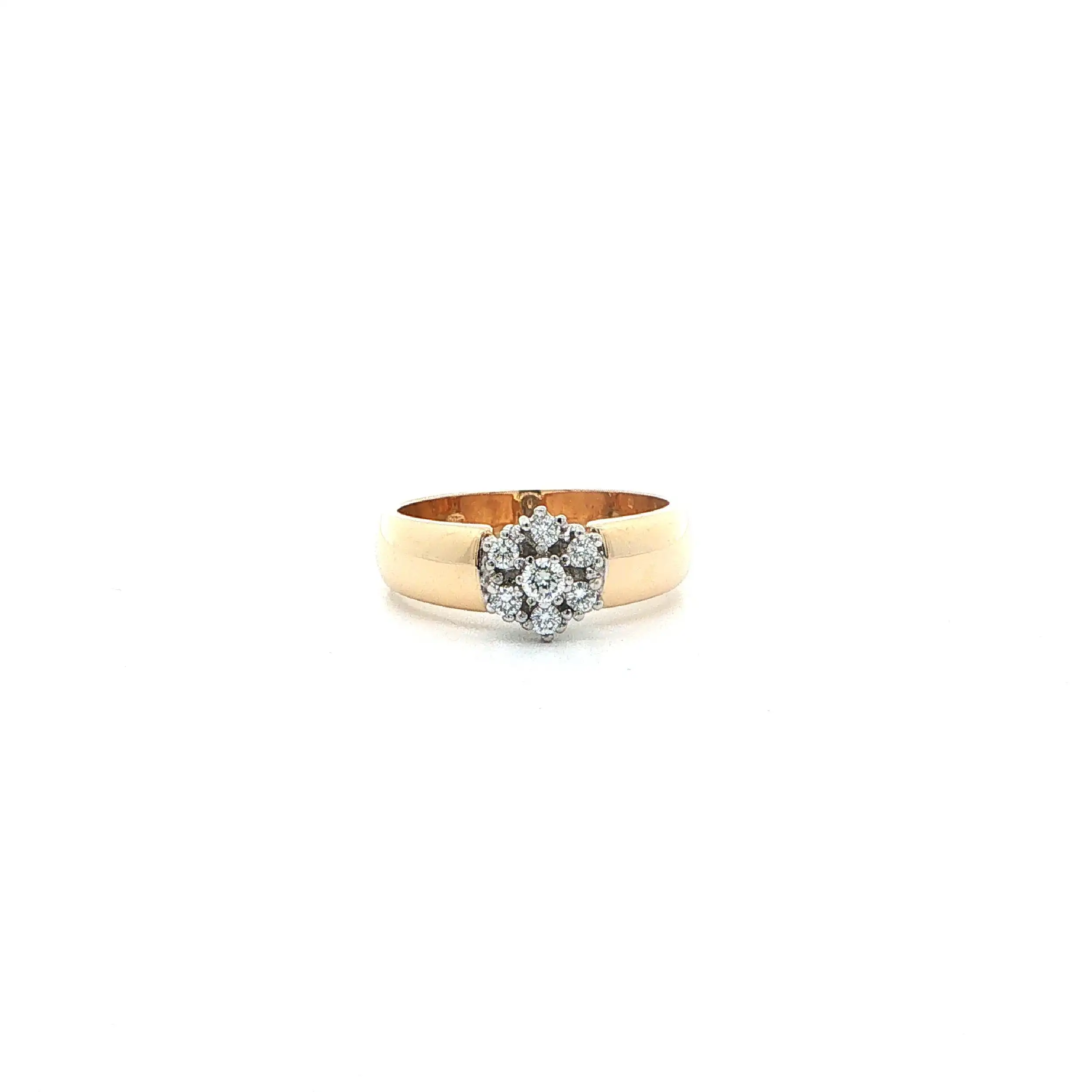 Ring Bicolor mit Brillanten Ring Bicolor mit Brillanten