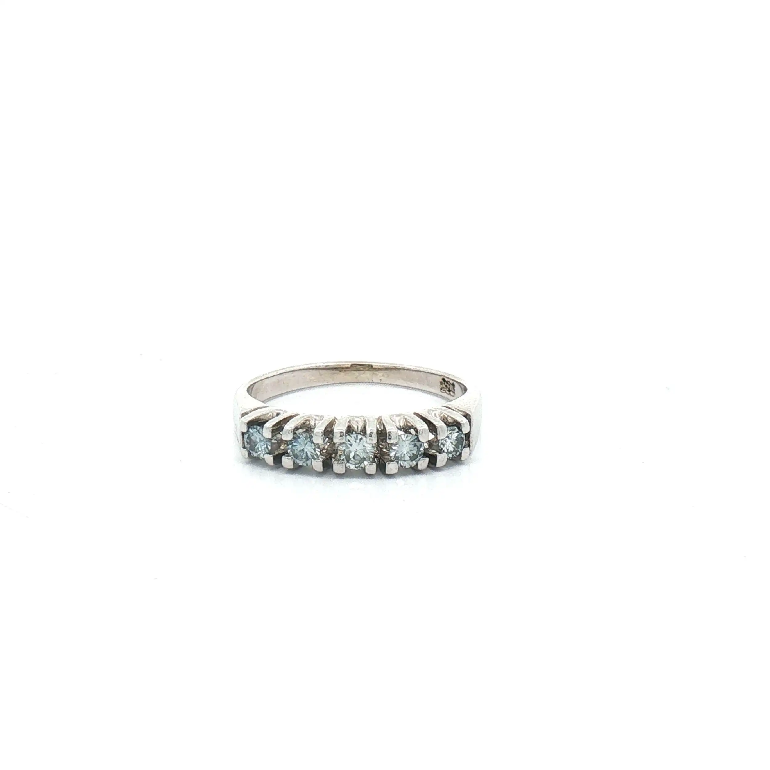 Ring Weißgold mit Brillanten Ring Weißgold mit Brillanten