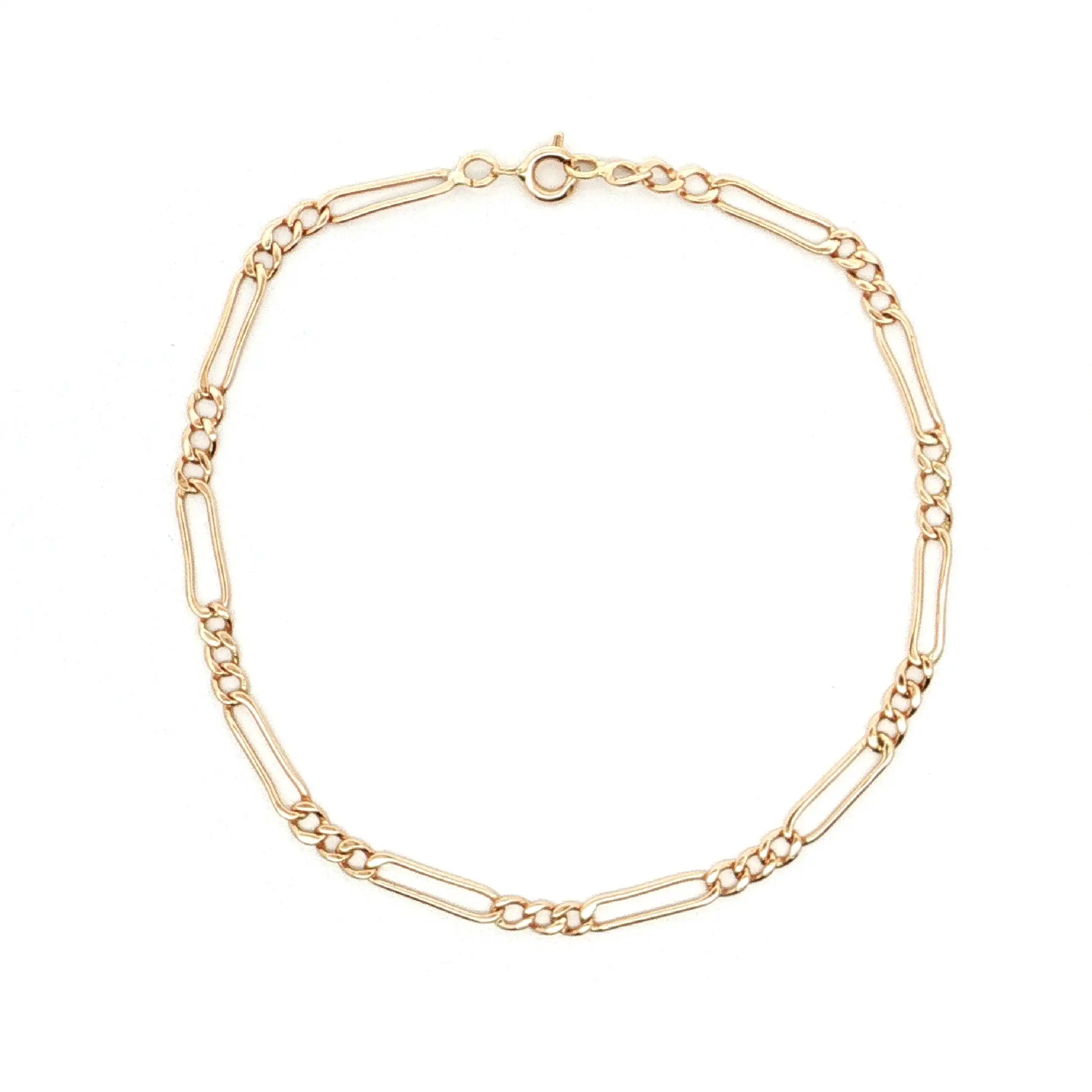 Figaro-Armband Roségold