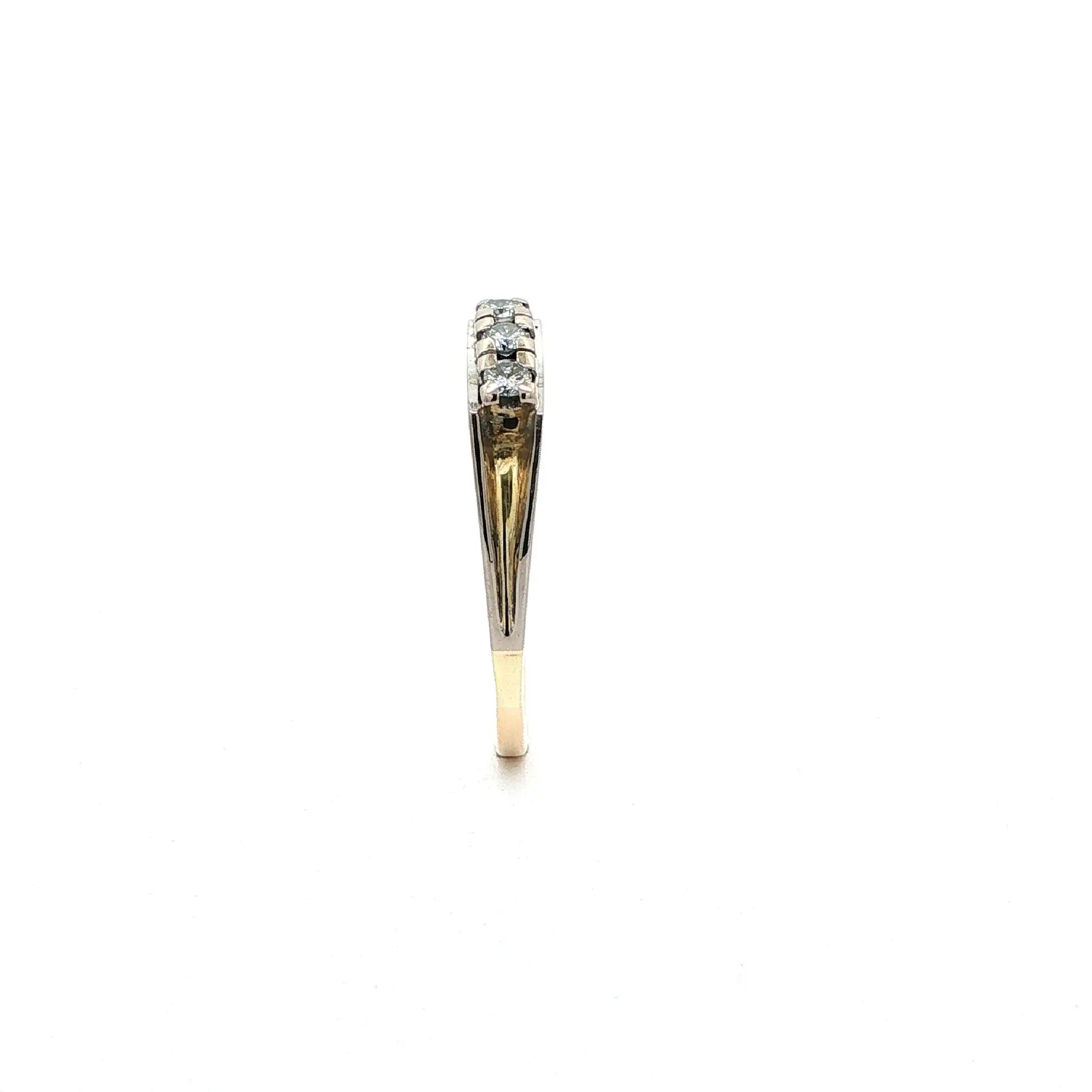 Ring Bicolor mit Brillanten Ring Bicolor mit Brillanten