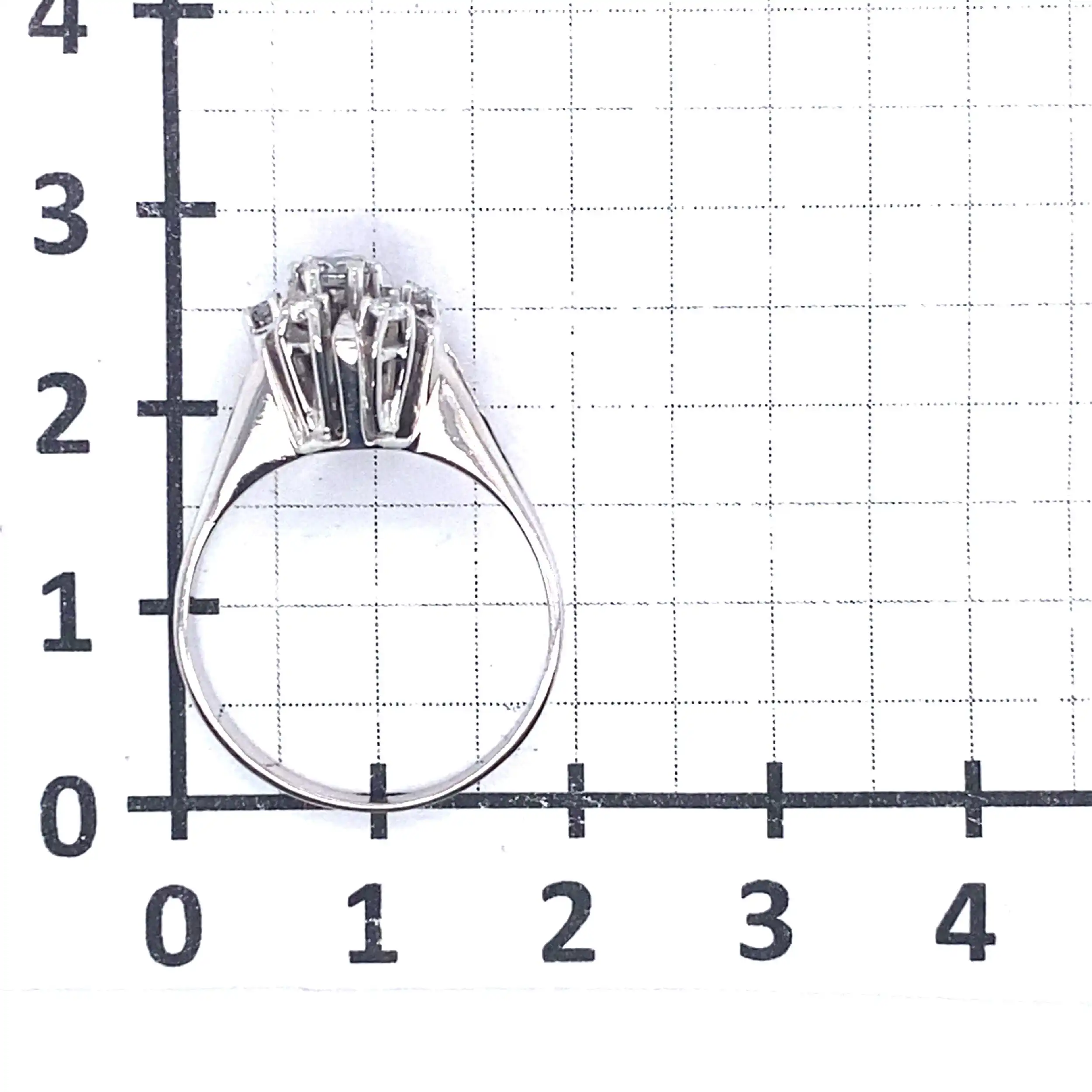 Ring Weißgold mit Brillanten Ring Weißgold mit Brillanten