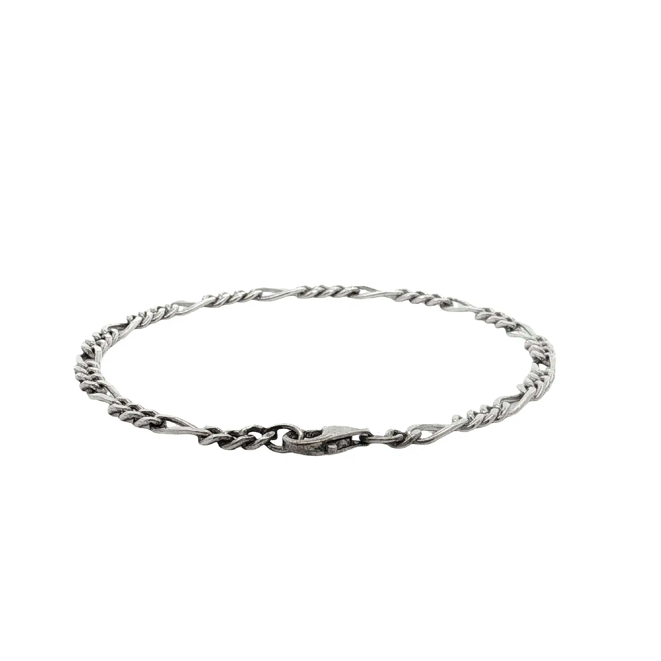 Figaroarmband Silber