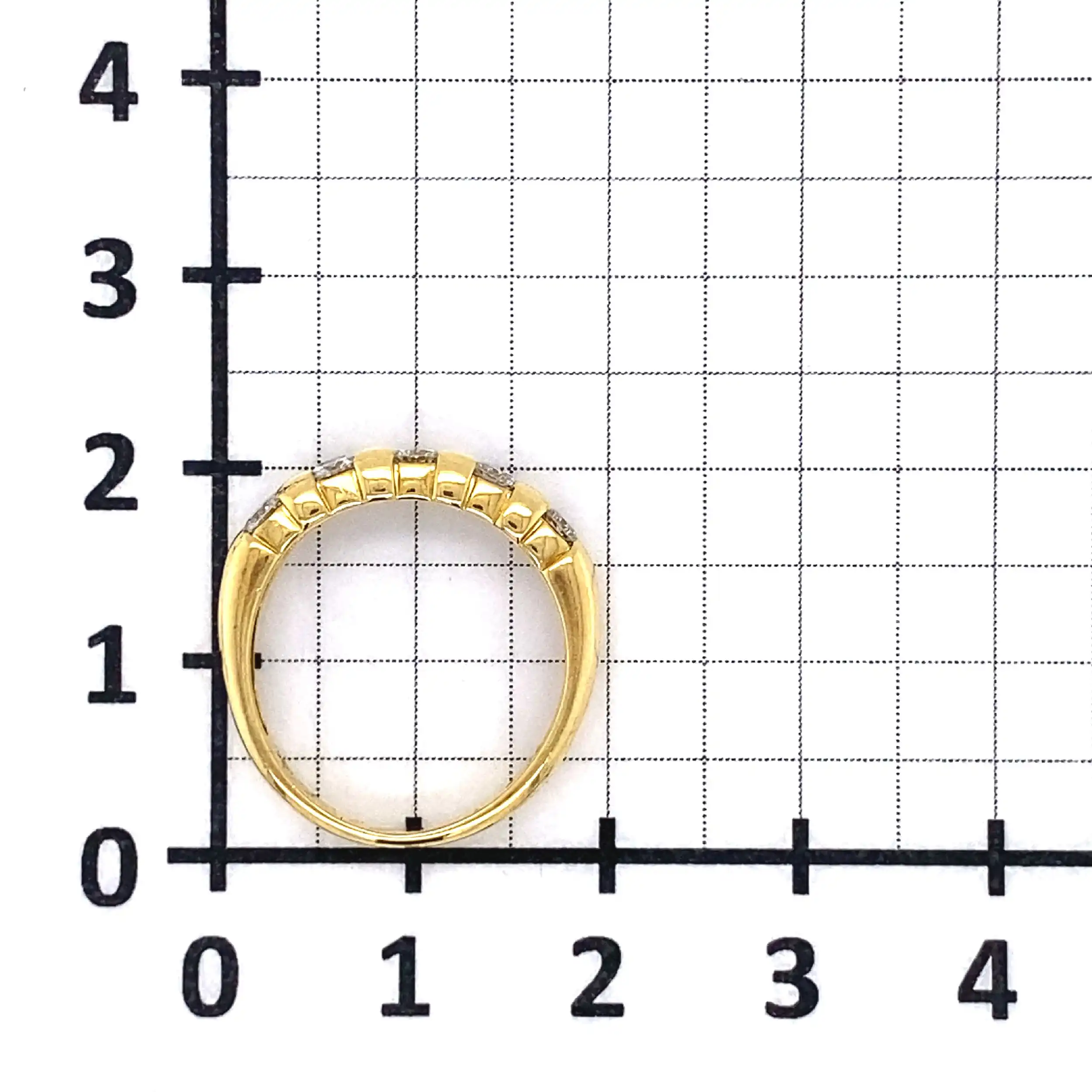 Ring Gelbgold mit Brillanten