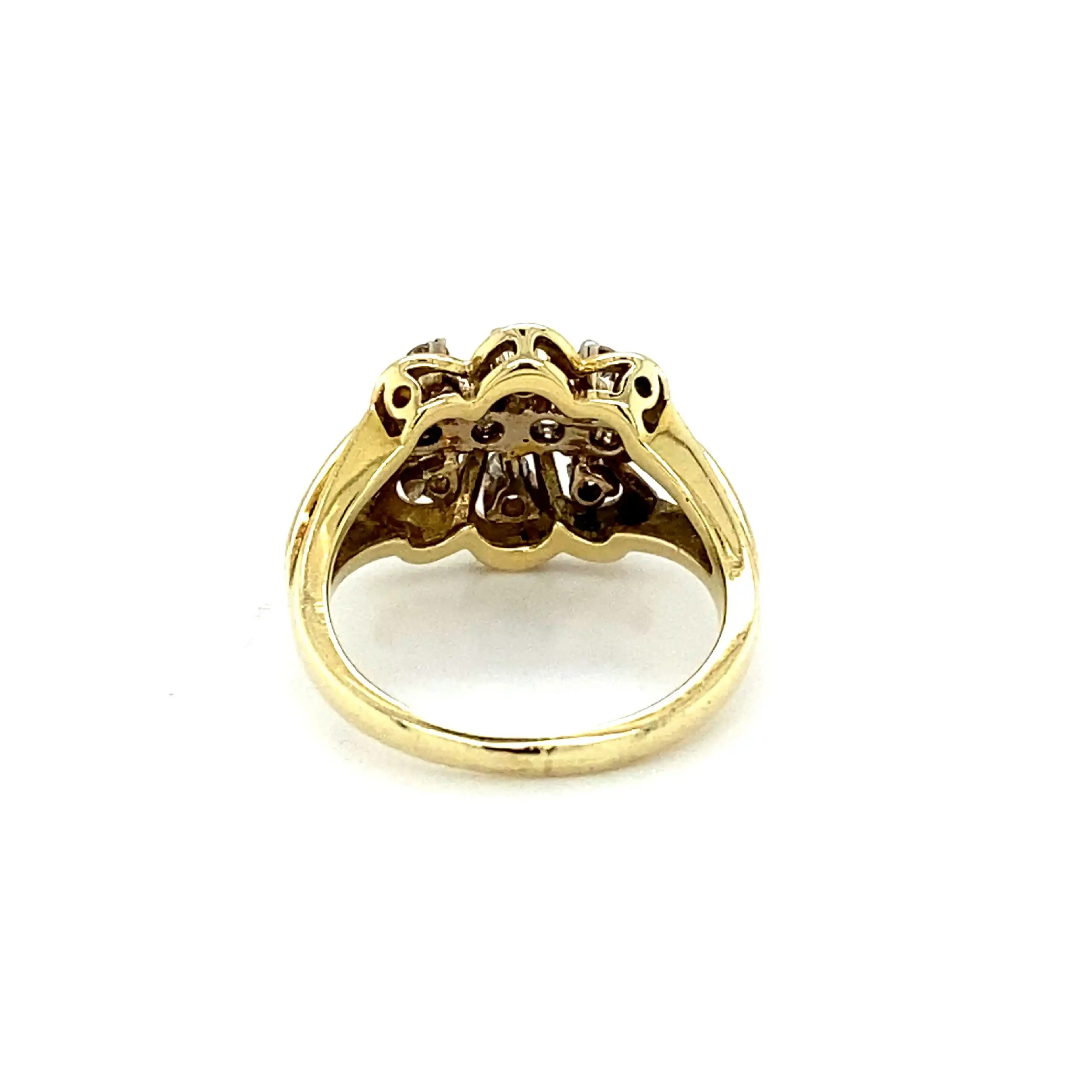 Ring Bicolor mit Brillanten Ring Bicolor mit Brillanten