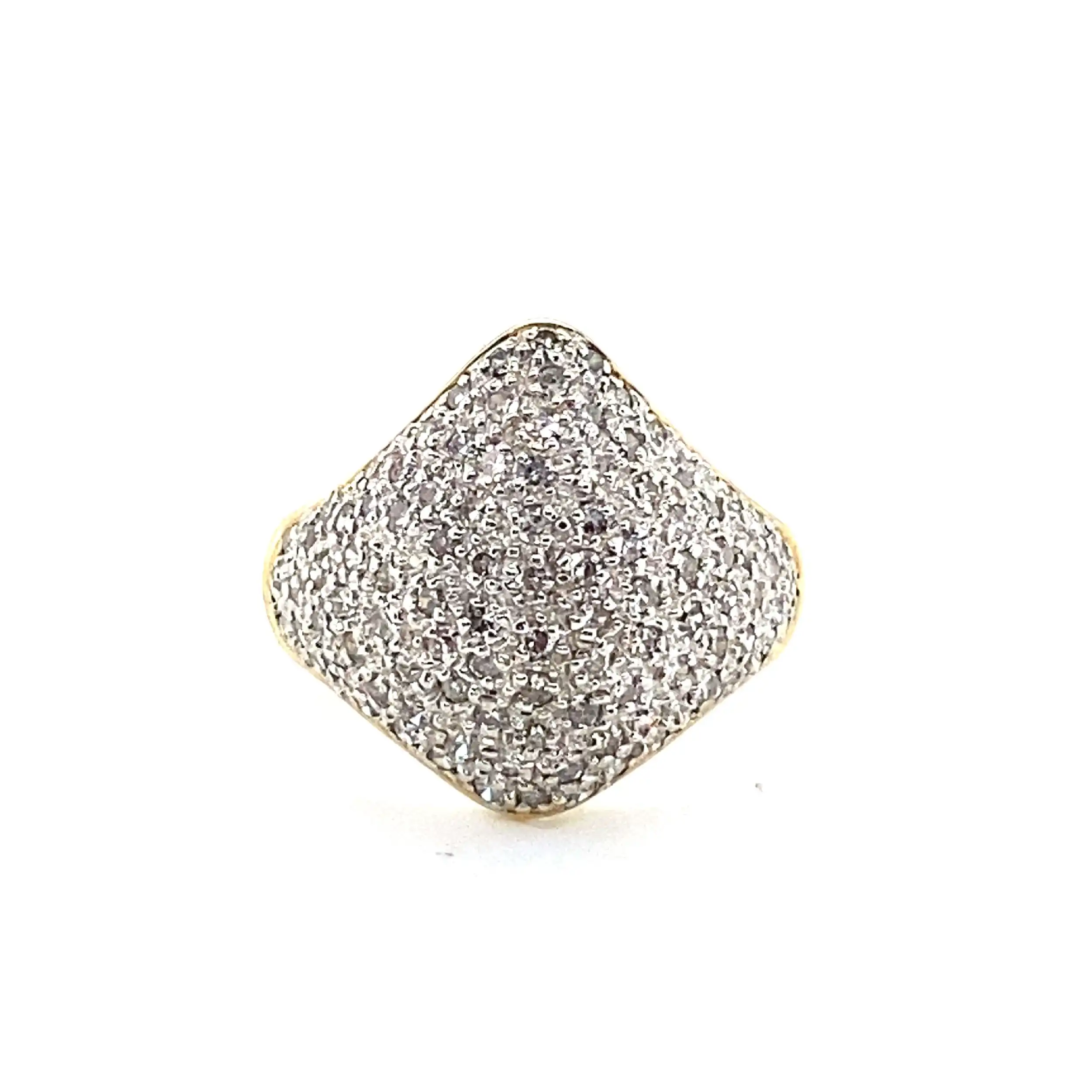 Ring bicolor mit Diamanten Ring bicolor mit Diamanten