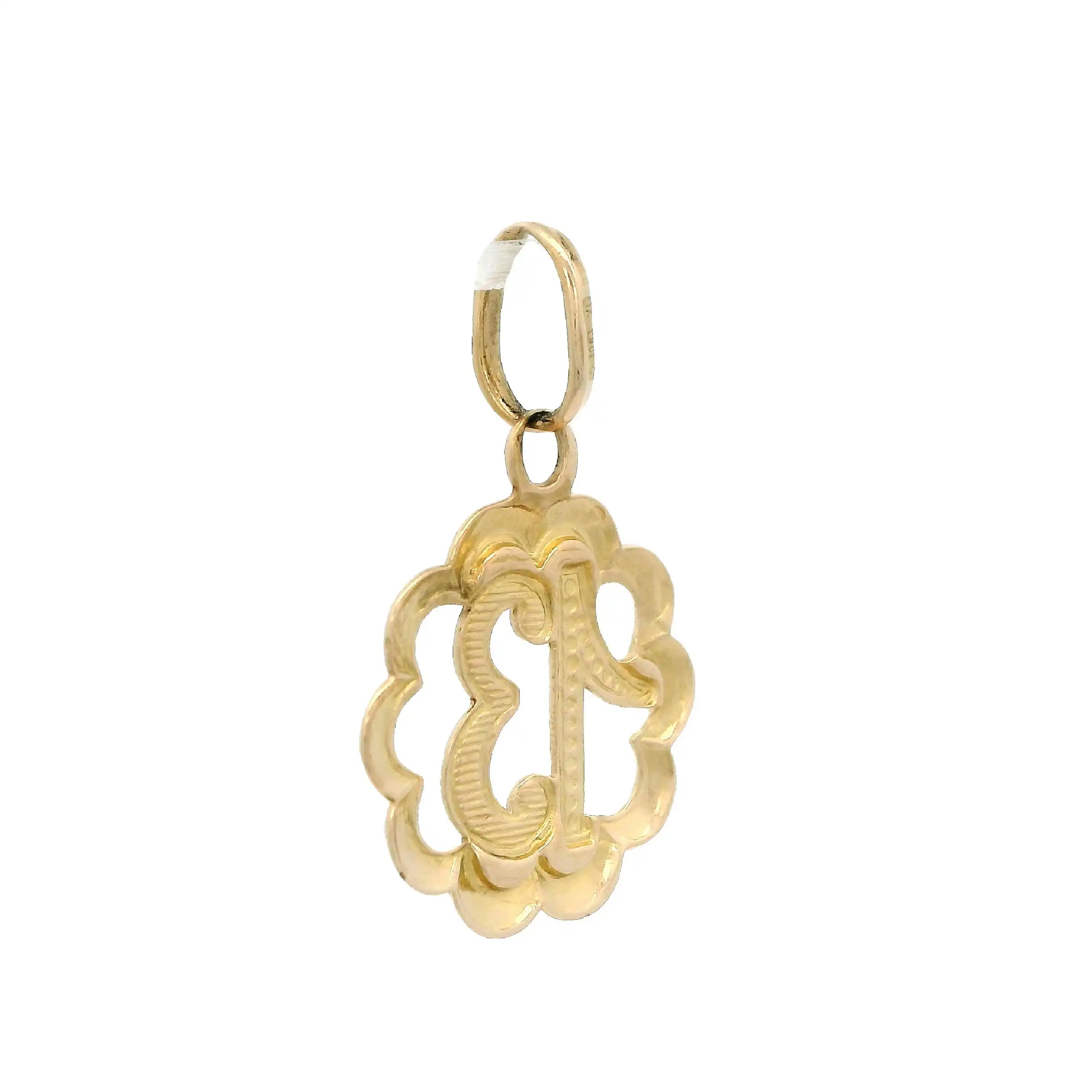 Anhänger Gelbgold "13"