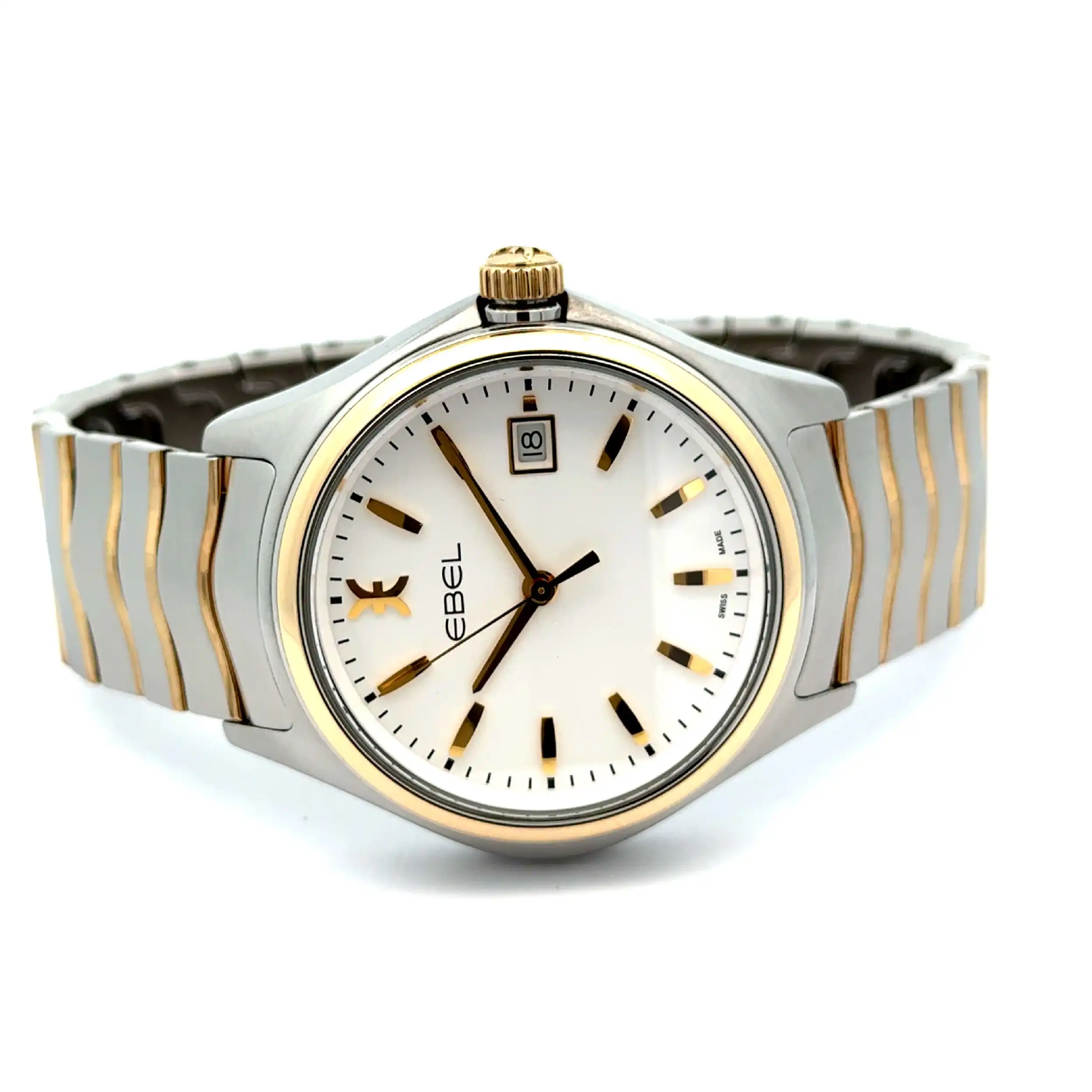 Herrenuhr Ebel Wave Gent Quarz 40mm