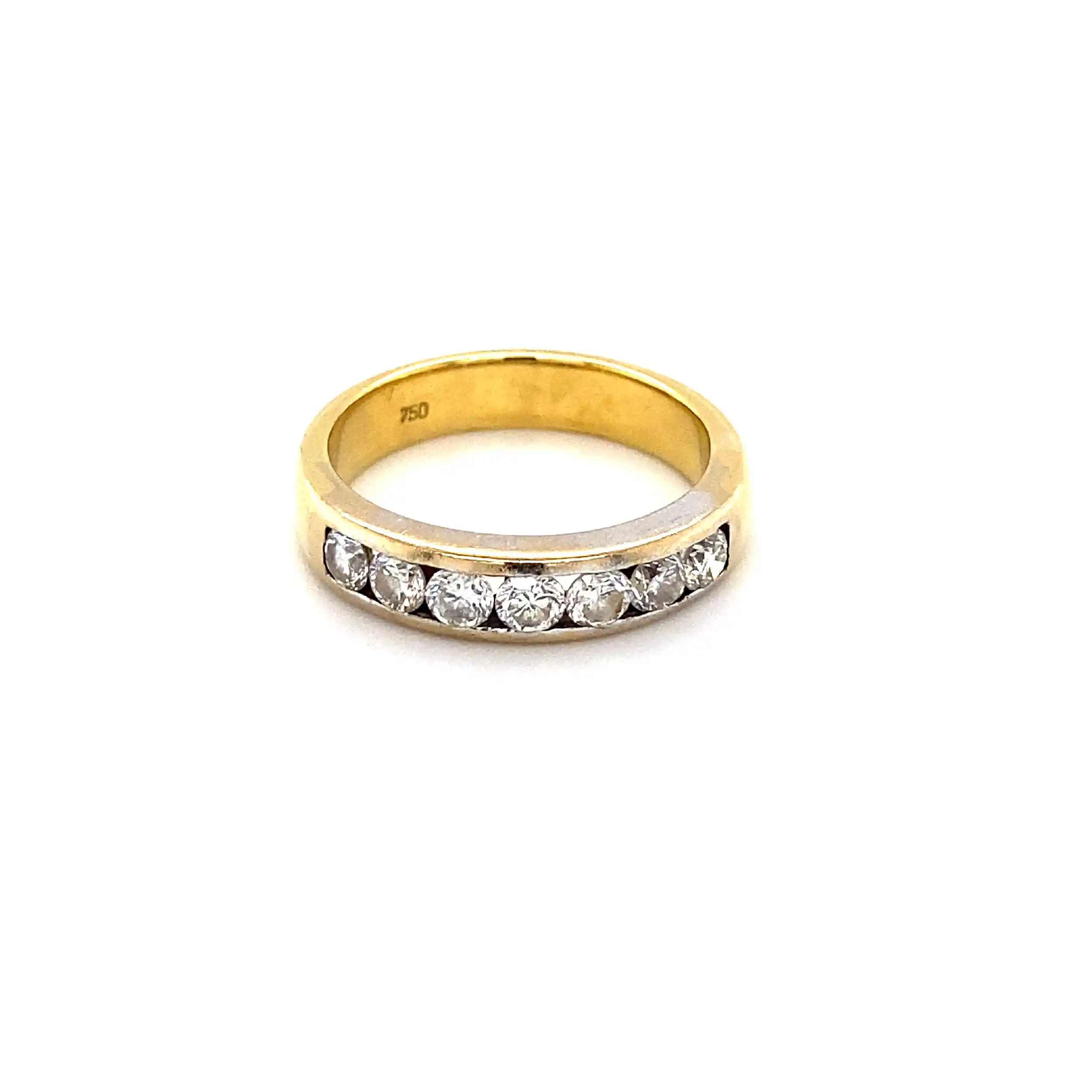 Ring Bicolor mit Brillanten