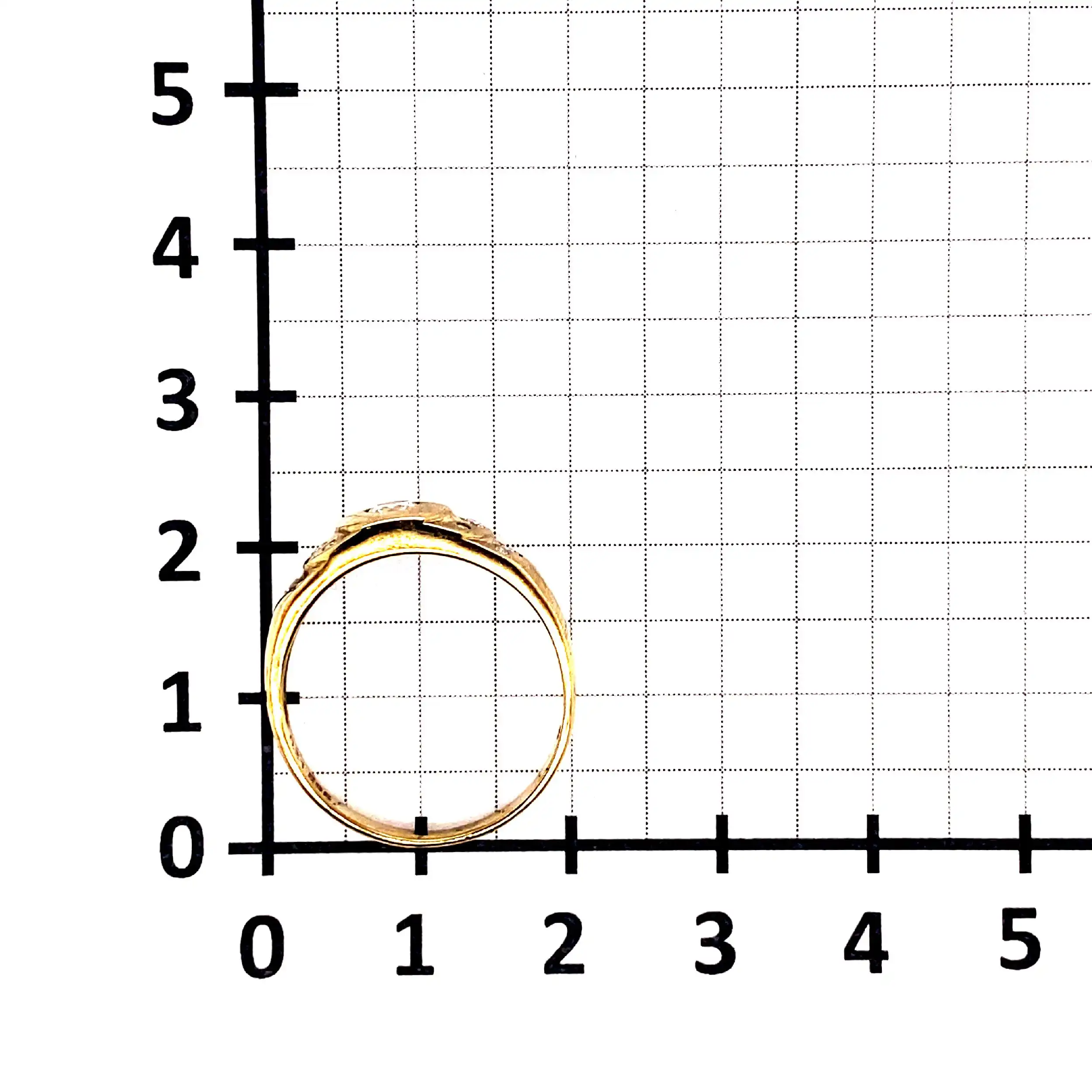 Ring Gelbgold mit Brillanten, graviert mit 0,31 ct. Ring Gelbgold mit Brillanten, graviert mit 0,31 ct.