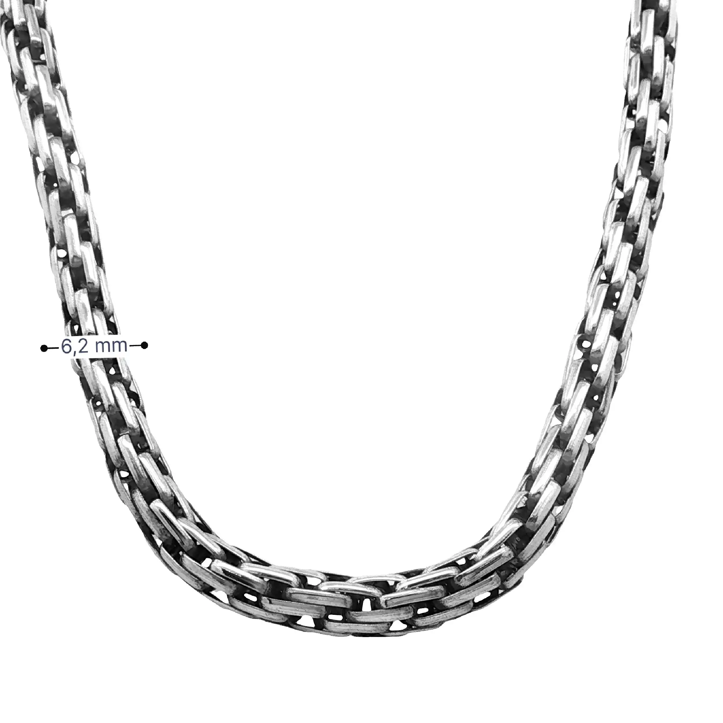 Kette Silber mit grünem Stein Kette Silber mit grünem Stein