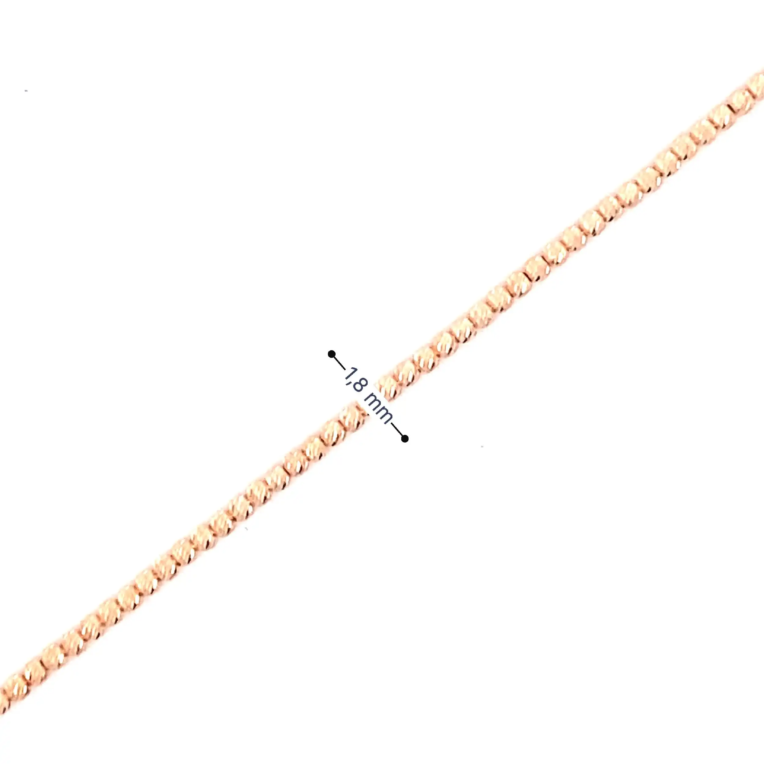 Kügelchenarmband Roségold