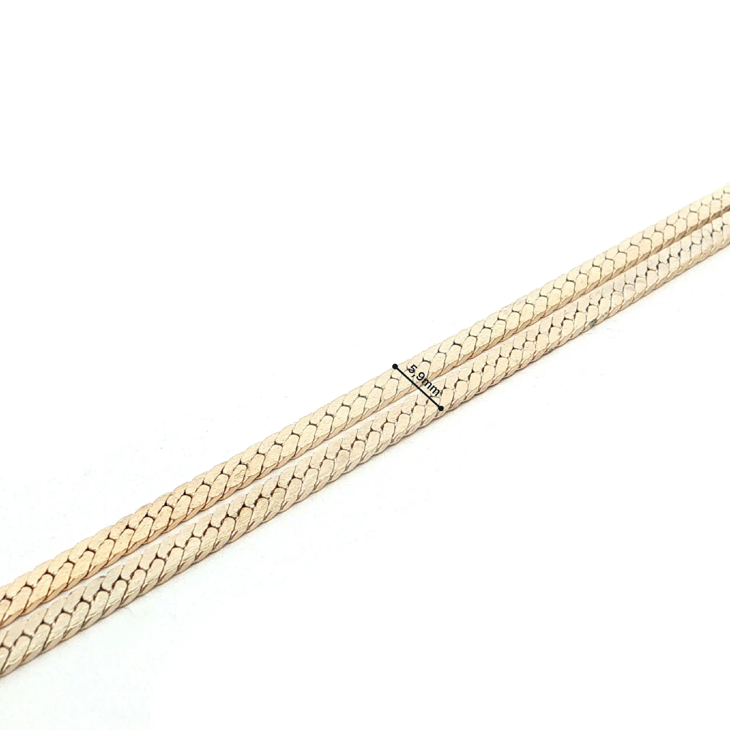 Armband Silber vergoldet zweireihig