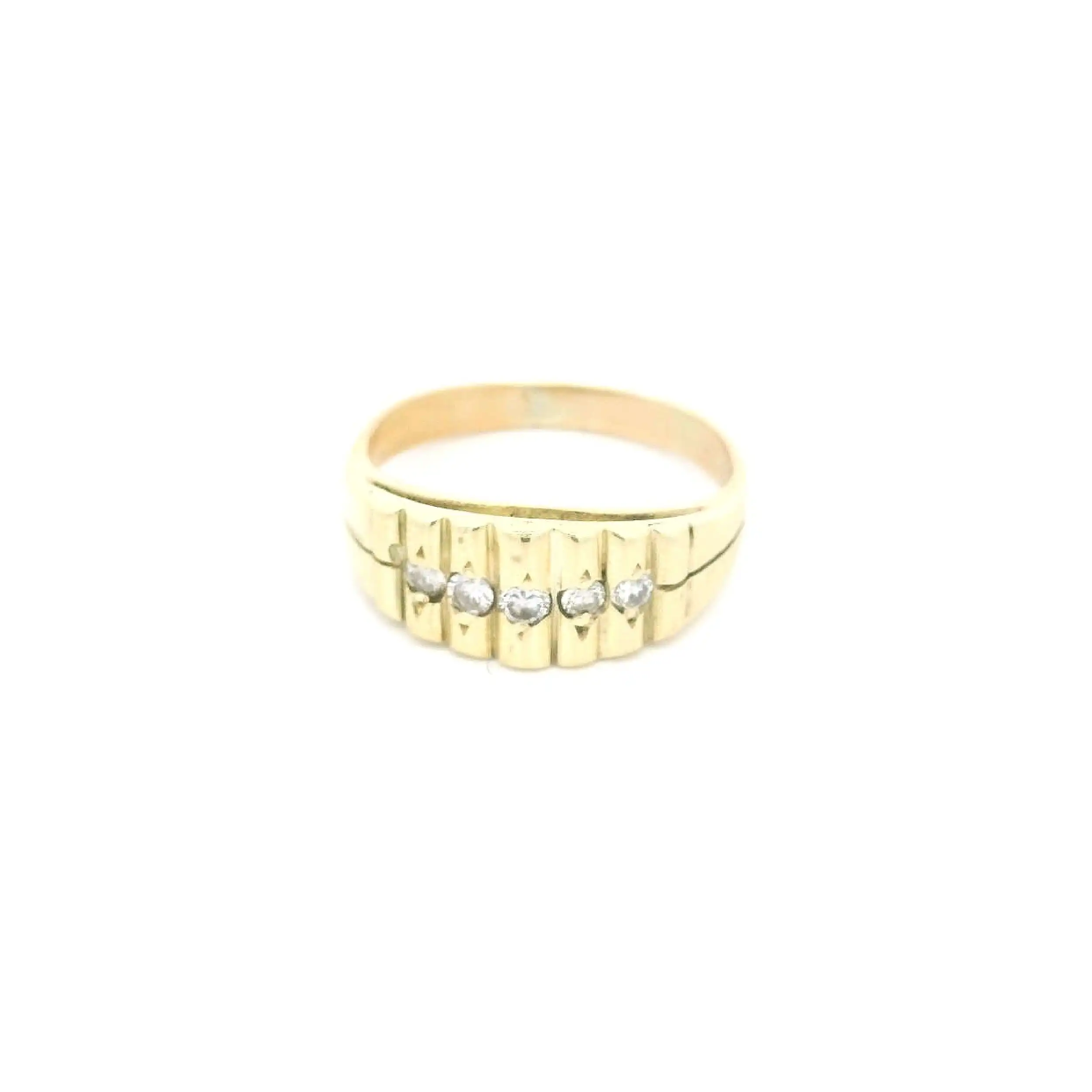 Ring Gelbgold mit Brillanten