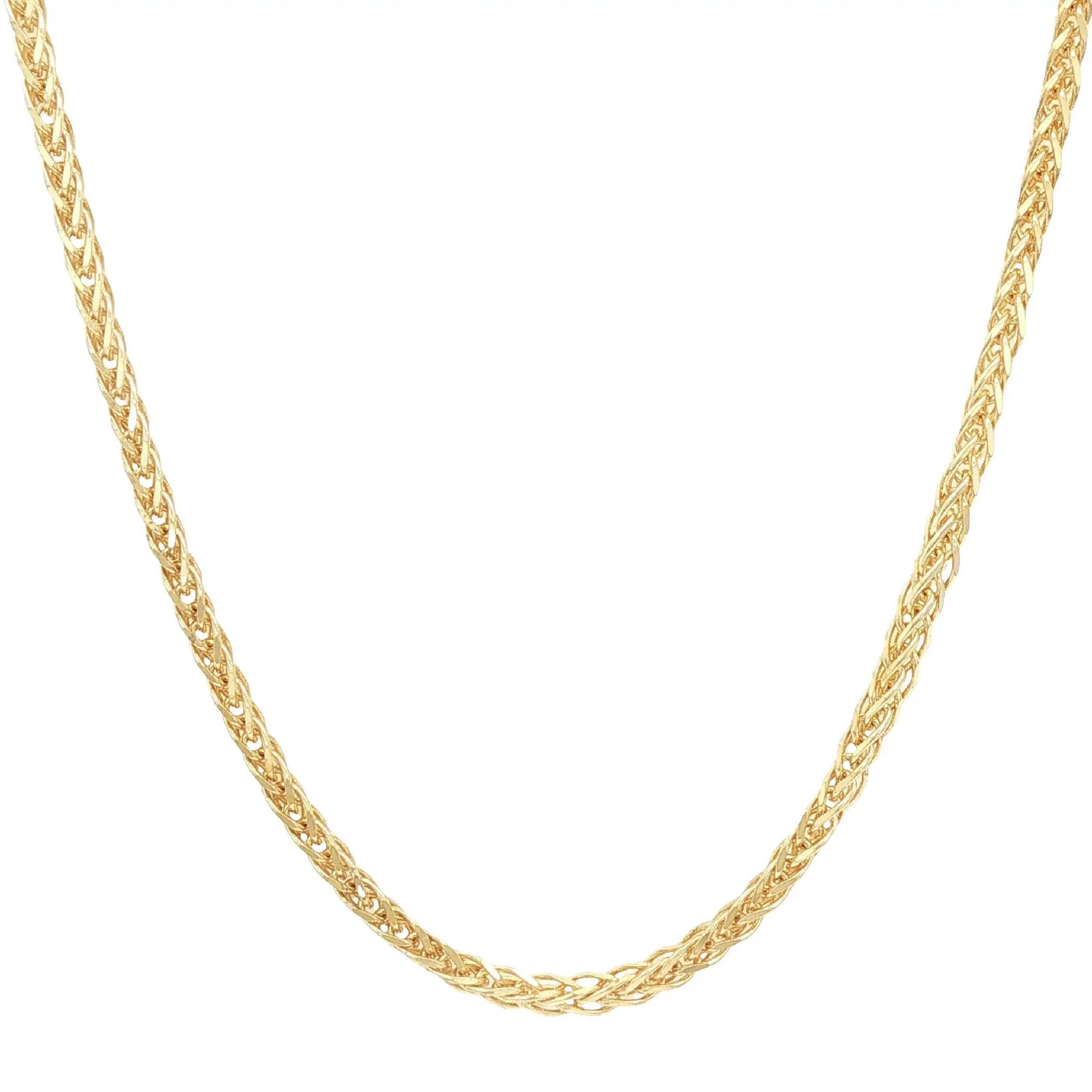 Zopfkette Gelbgold Zopfkette Gelbgold