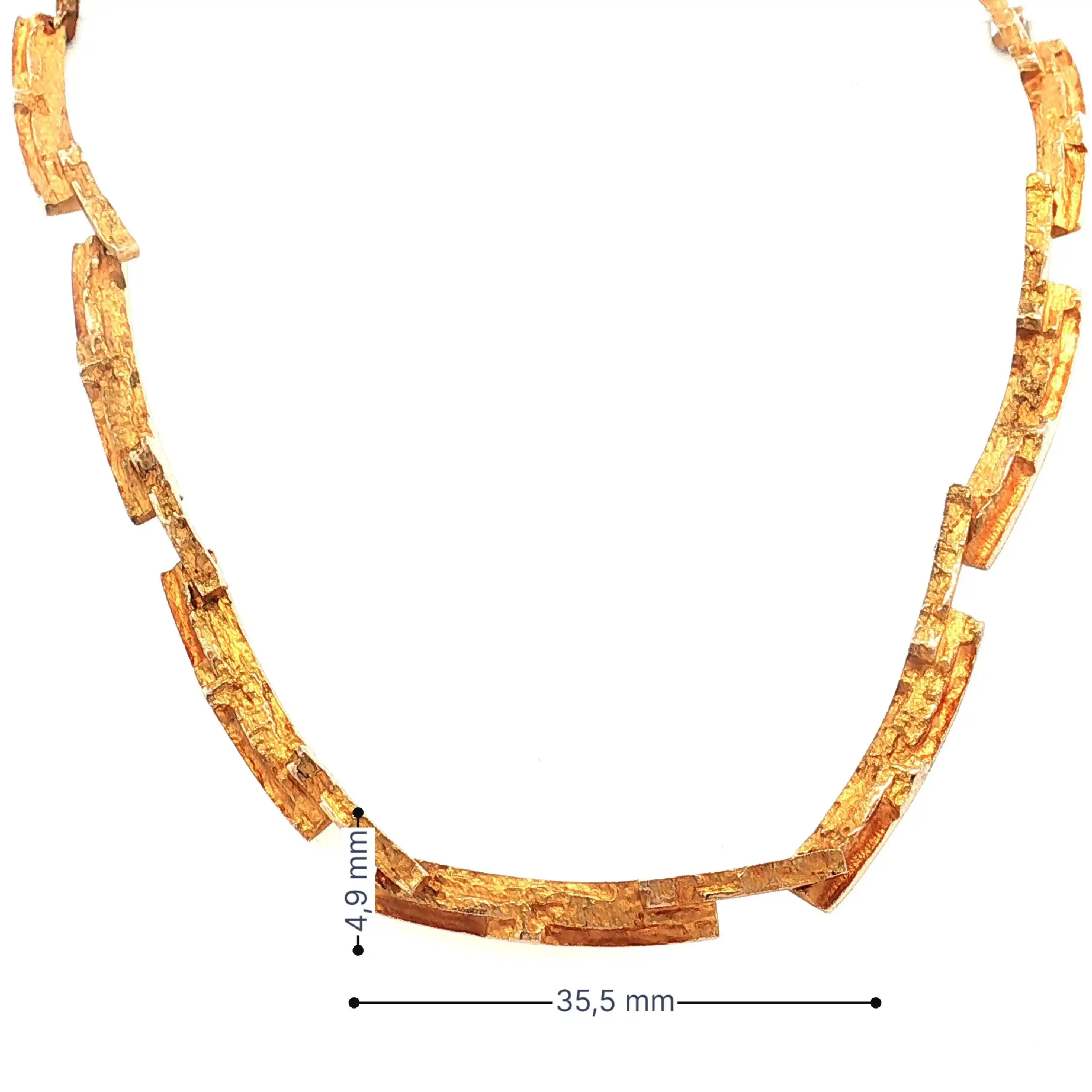 Collier Gelbgold Lapponia Björn Weckström Collier Gelbgold Lapponia Björn Weckström