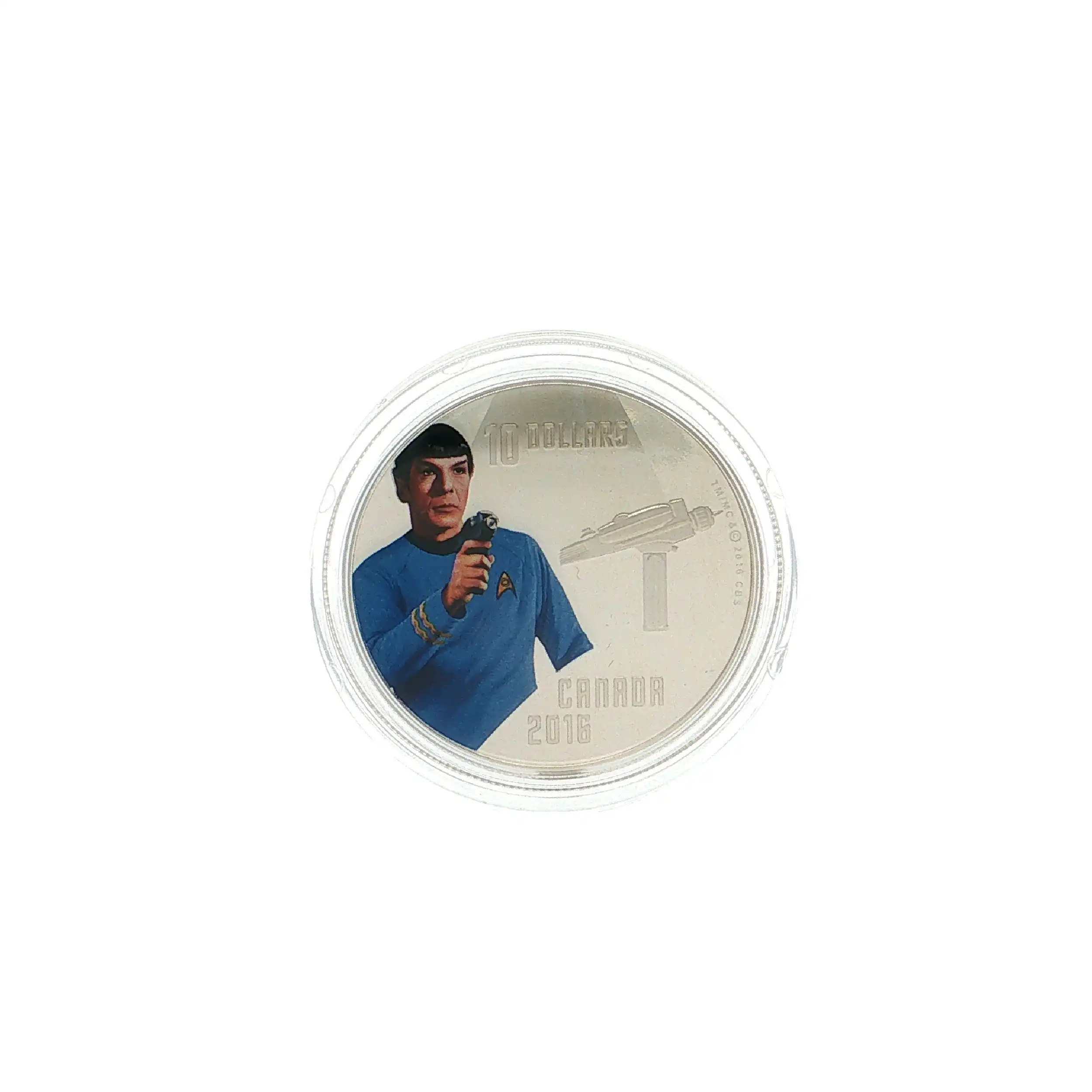 Münze Silber "Star Trek Spock"