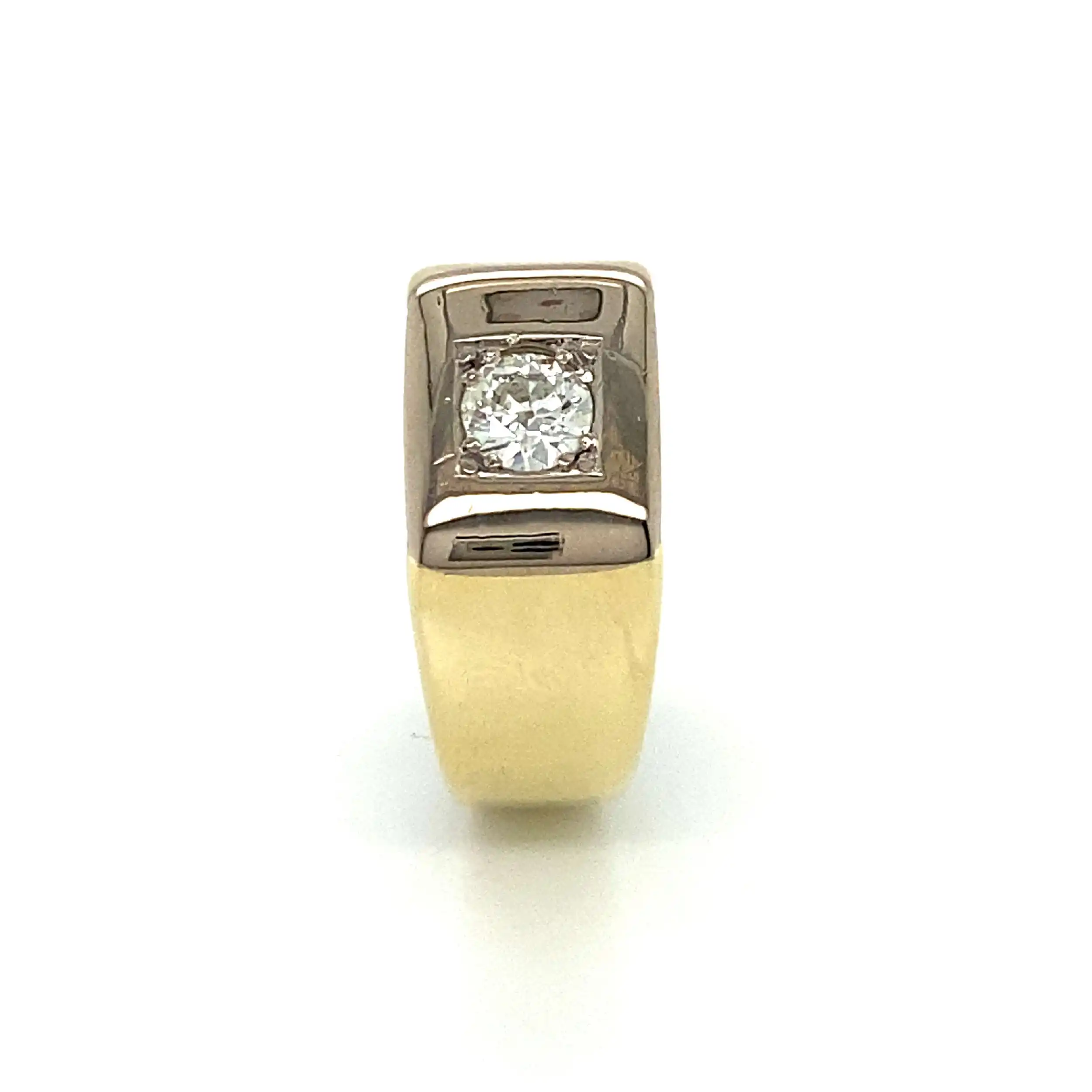 Ring Gelbgold mit Brillant Ring Gelbgold mit Brillant
