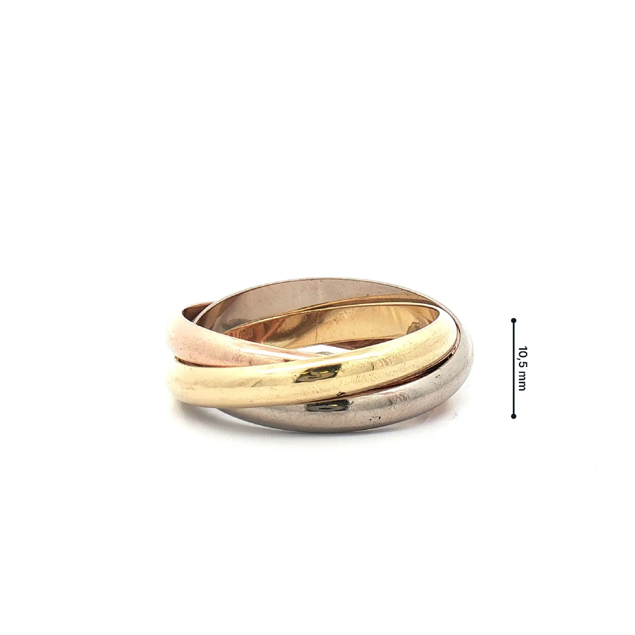 Trinityring Tricolor Cartier