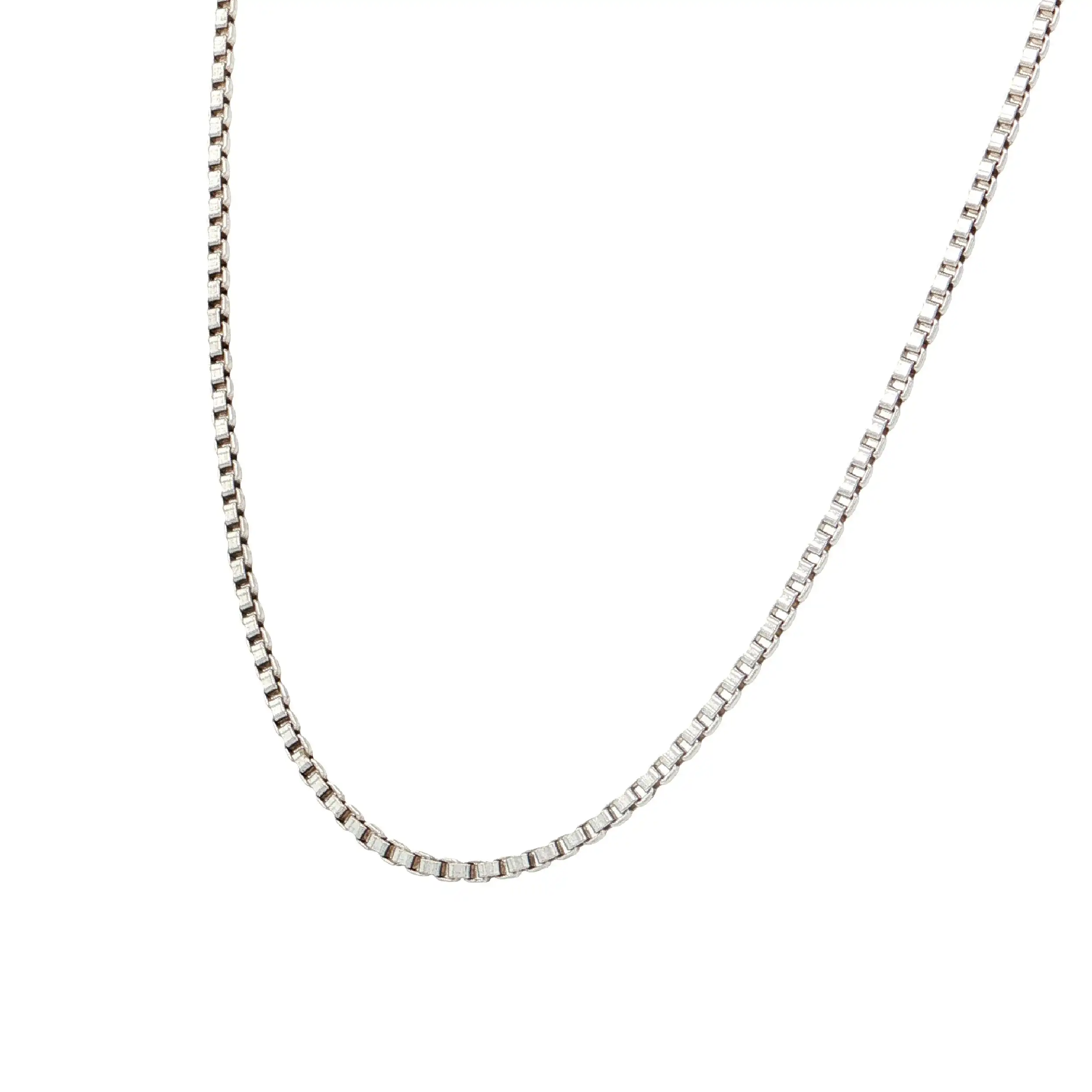 Venezianerkette Weißgold