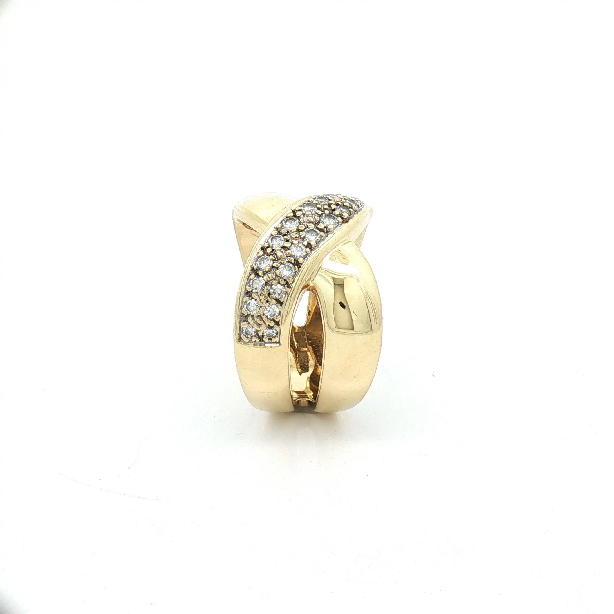 Ring Gelbgold mit Brillanten Ring Gelbgold mit Brillanten