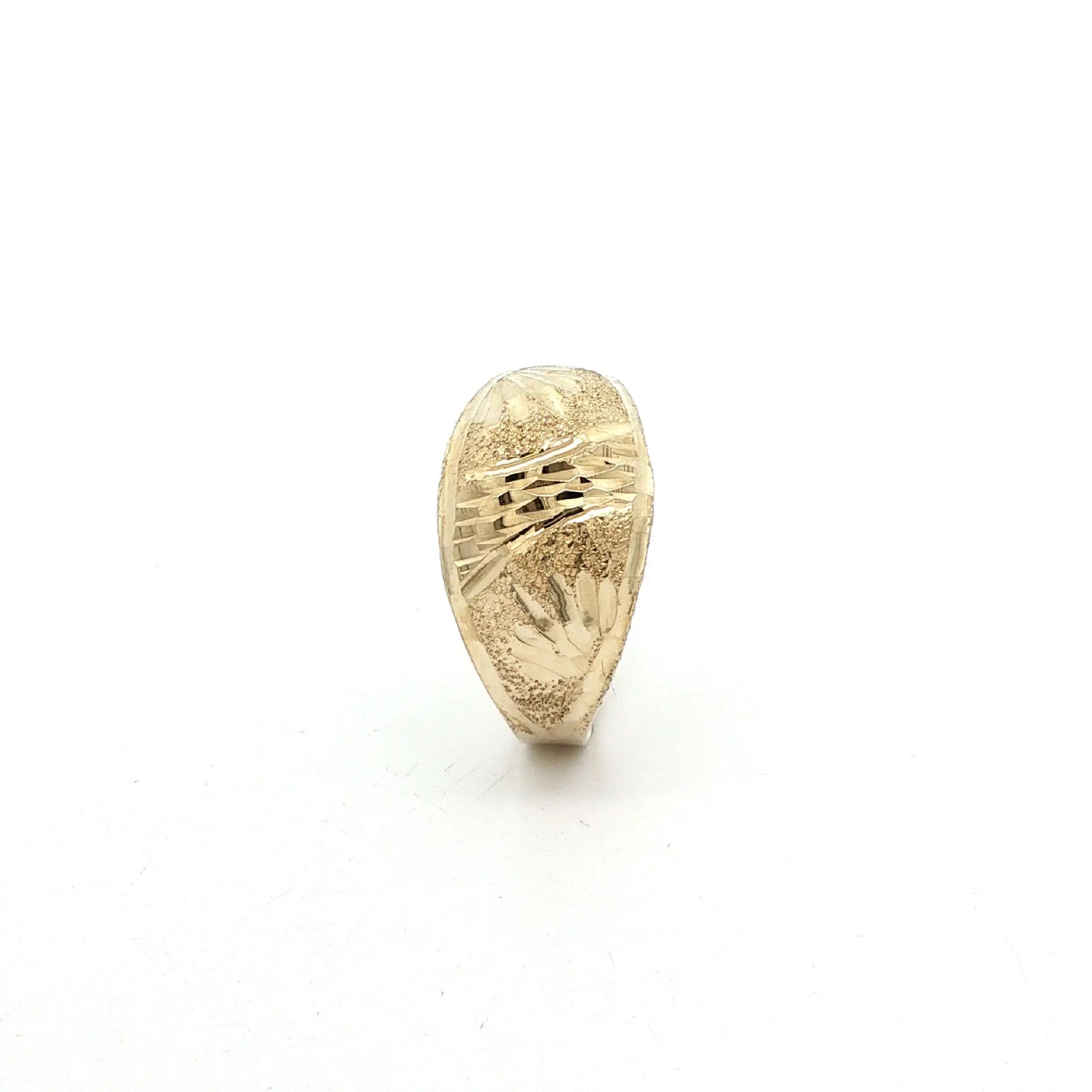 Ring Gelbgold mit Muster