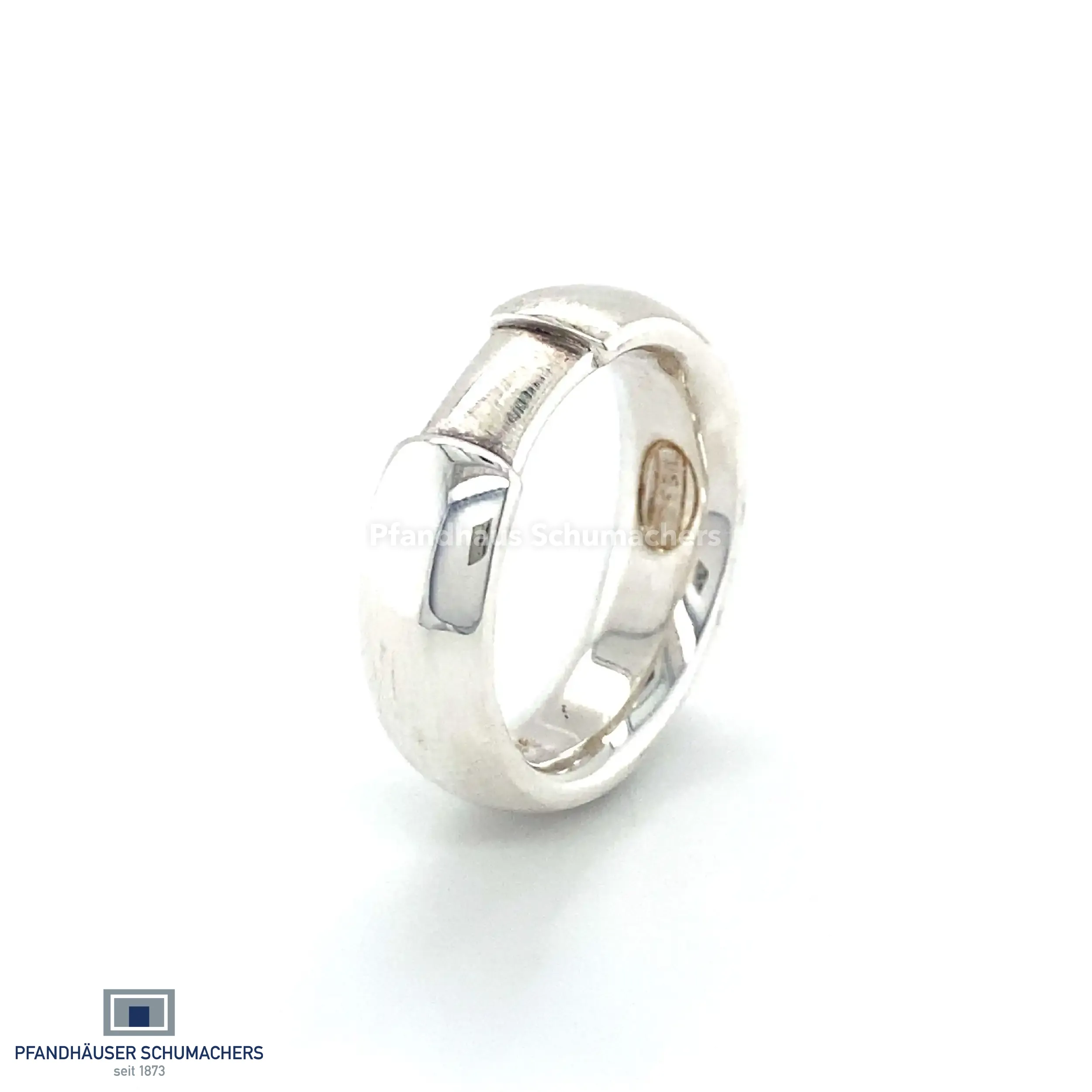 Ring Silber Fossil
