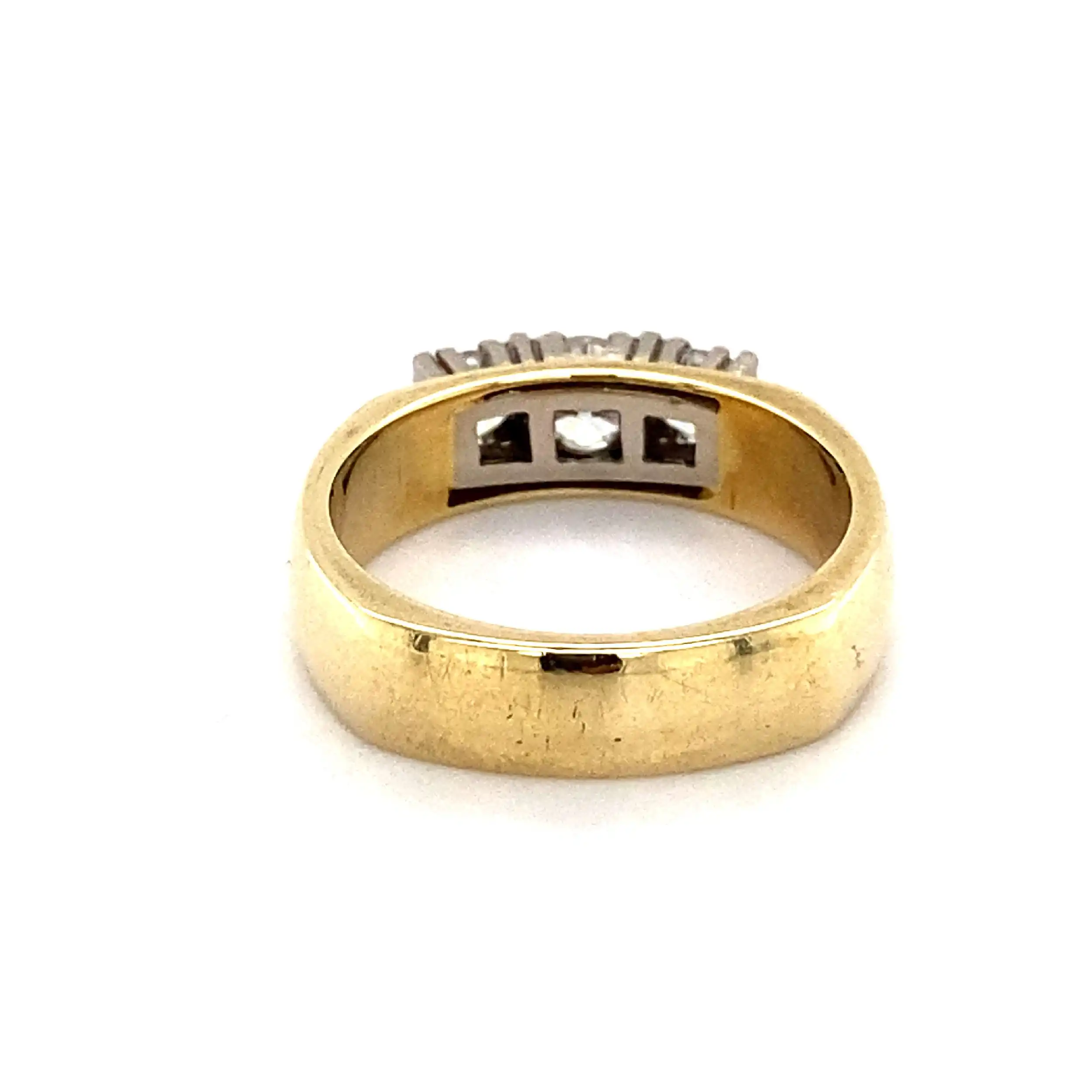 Ring Bicolor mit Brillanten Ring Bicolor mit Brillanten