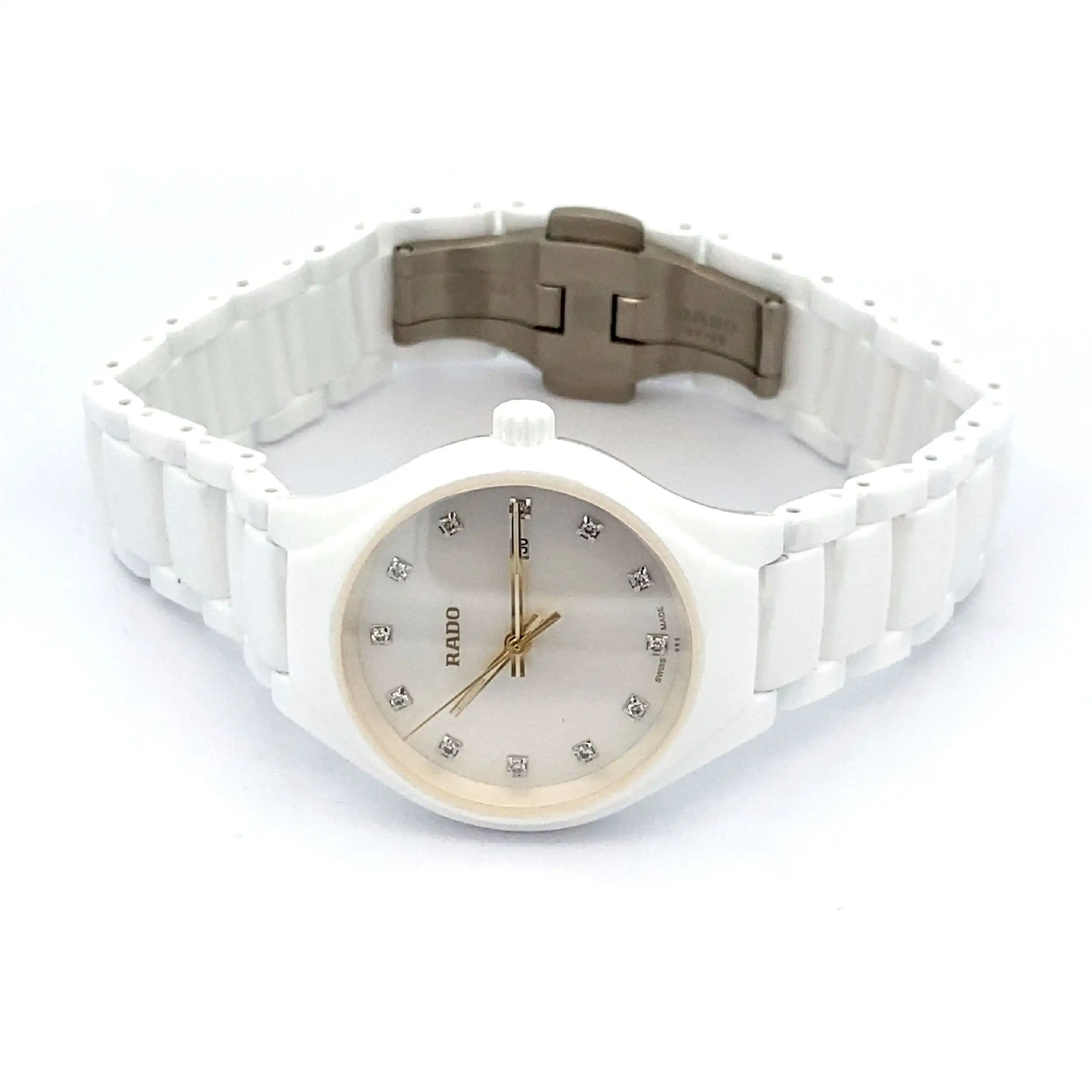 Damenuhr RADO True Diamonds White