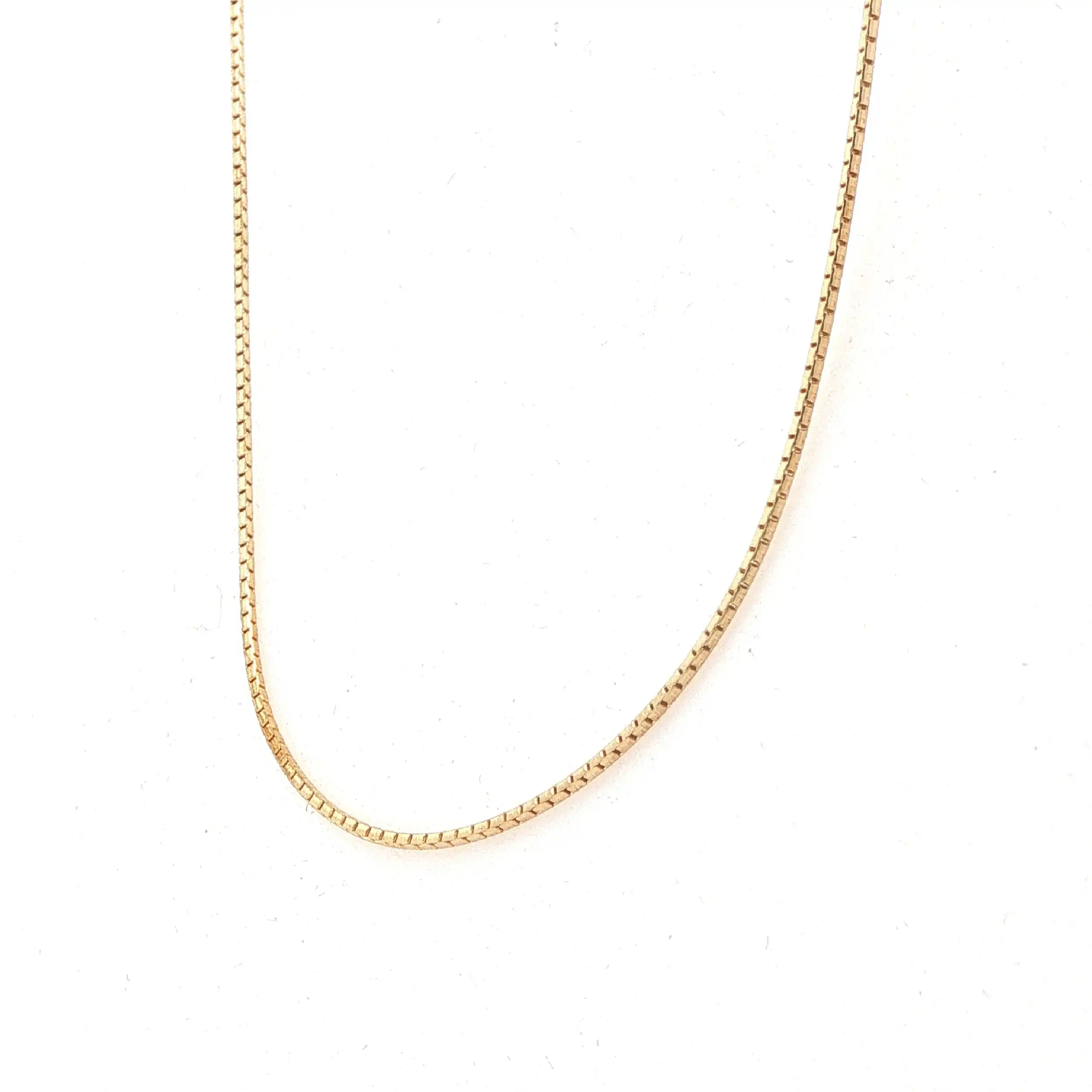 Schlangenkette Gelbgold