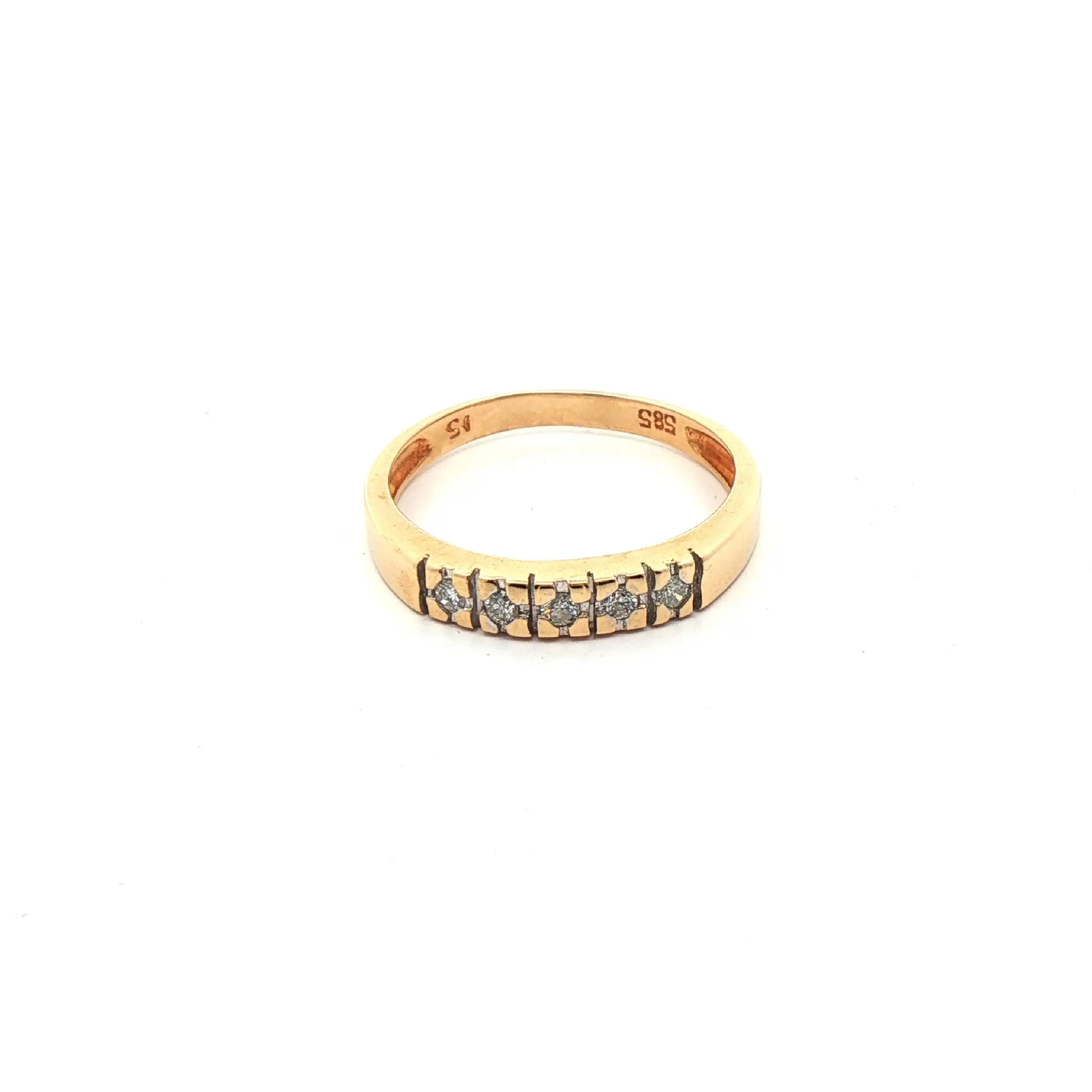 Ring Gelbgold mit Brillanten Ring Gelbgold mit Brillanten