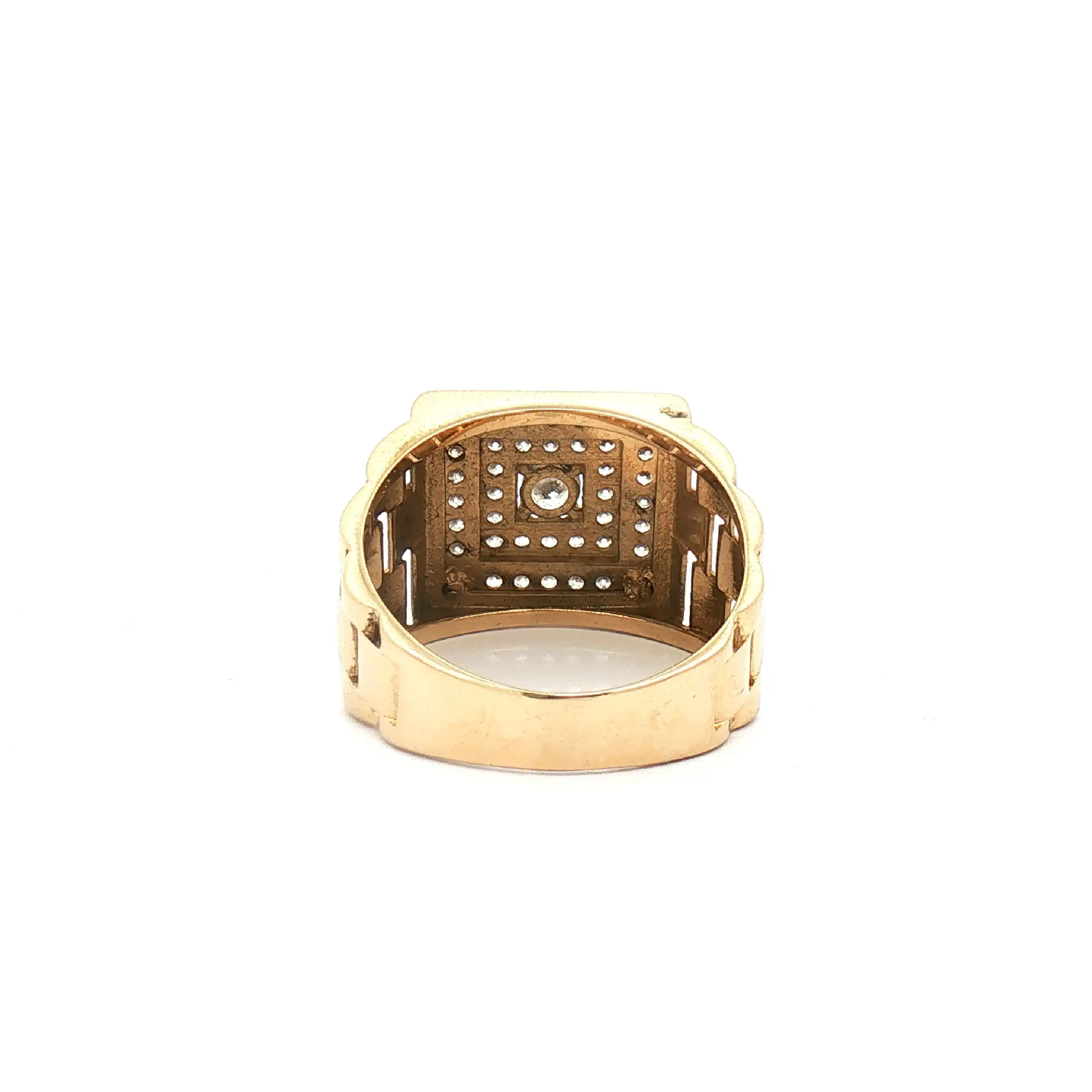 Ring Gelbgold mit Zirkonia