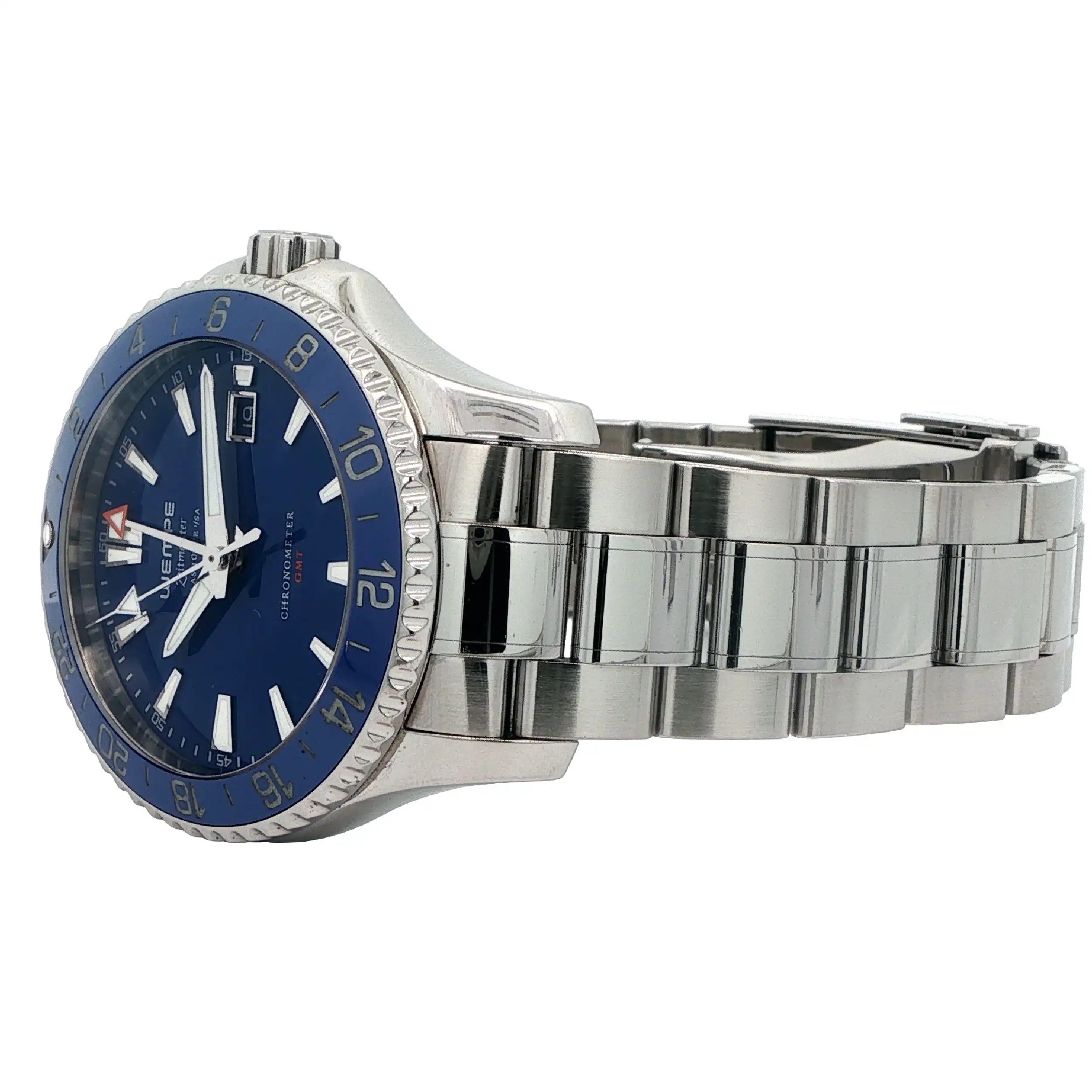 Herrenuhr Wempe Glashütte i/SA Zeitmeister Sport GMT