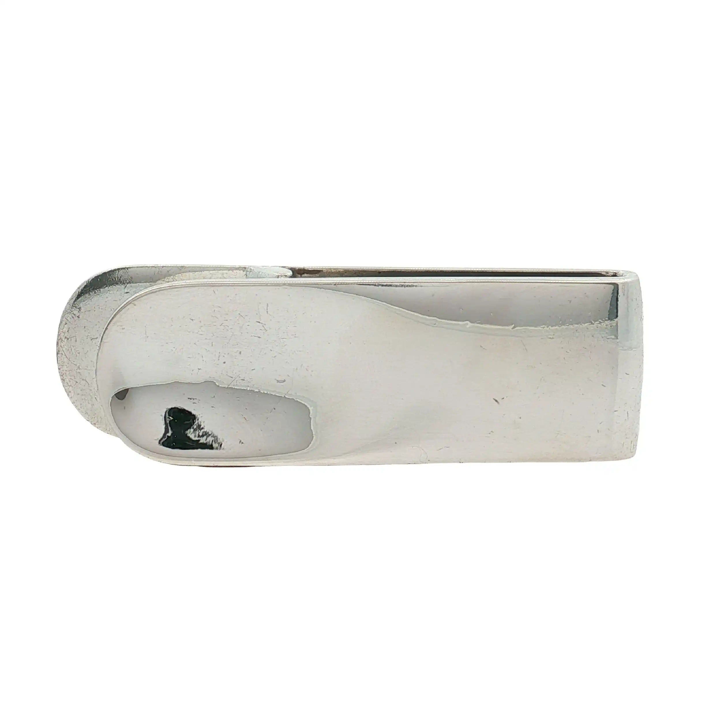 Geldklammer Silber "Sillem's" mit blauem Stein
