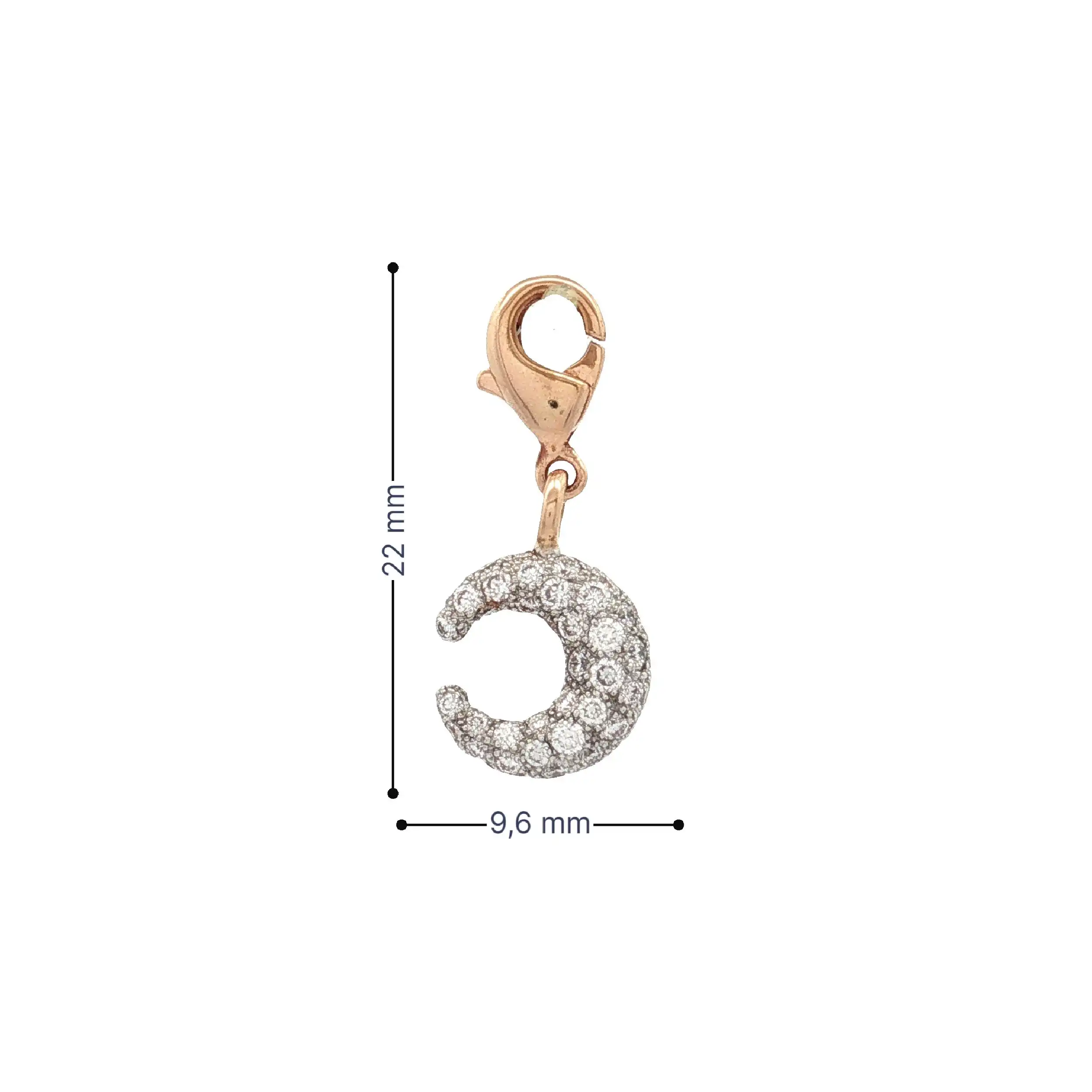 Charm Bicolor Al Coro mit Brillanten
