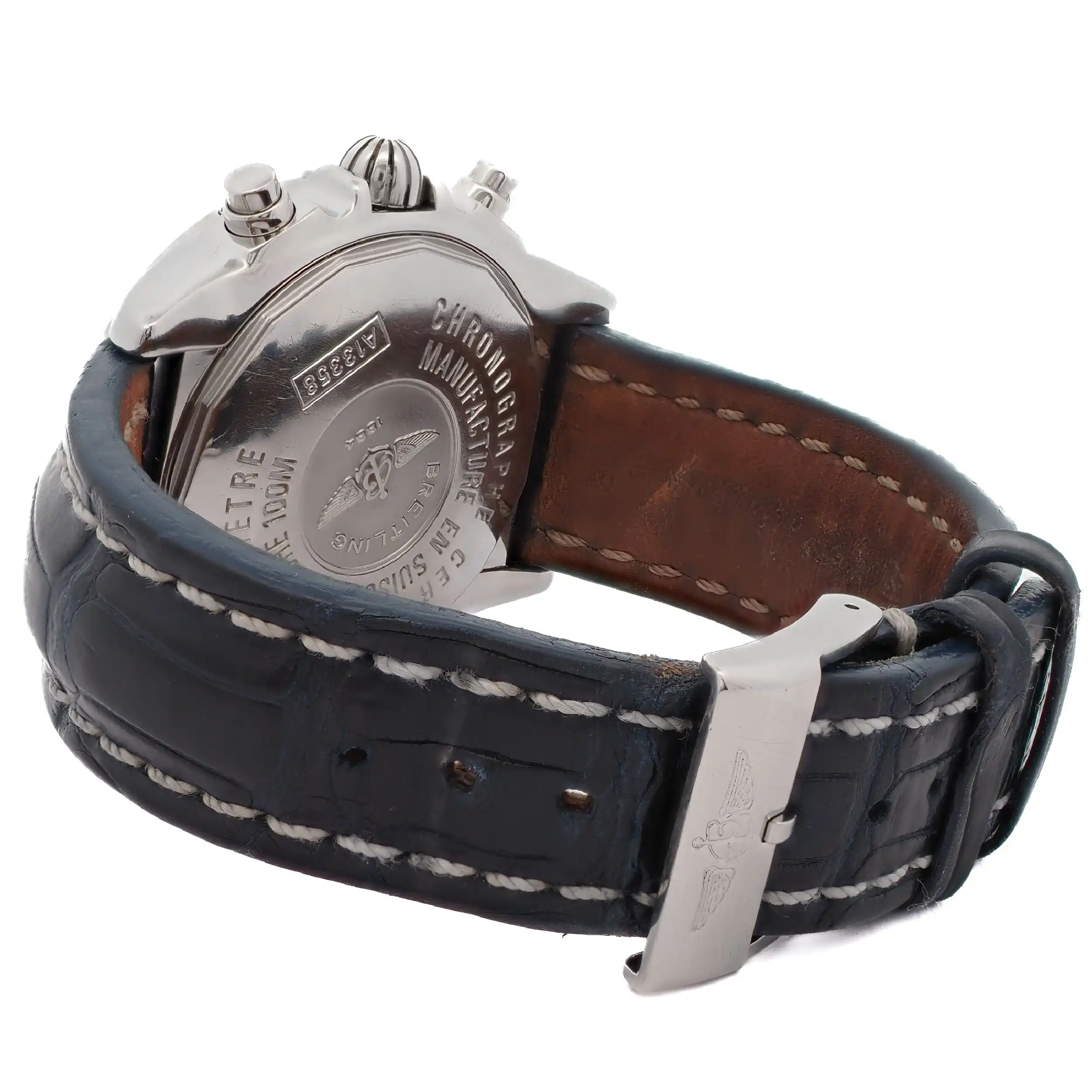 Herrenuhr Breitling Cockpit Ref A13358 mit Brillantbesatz Herrenuhr Breitling Cockpit Ref A13358 mit Brillantbesatz