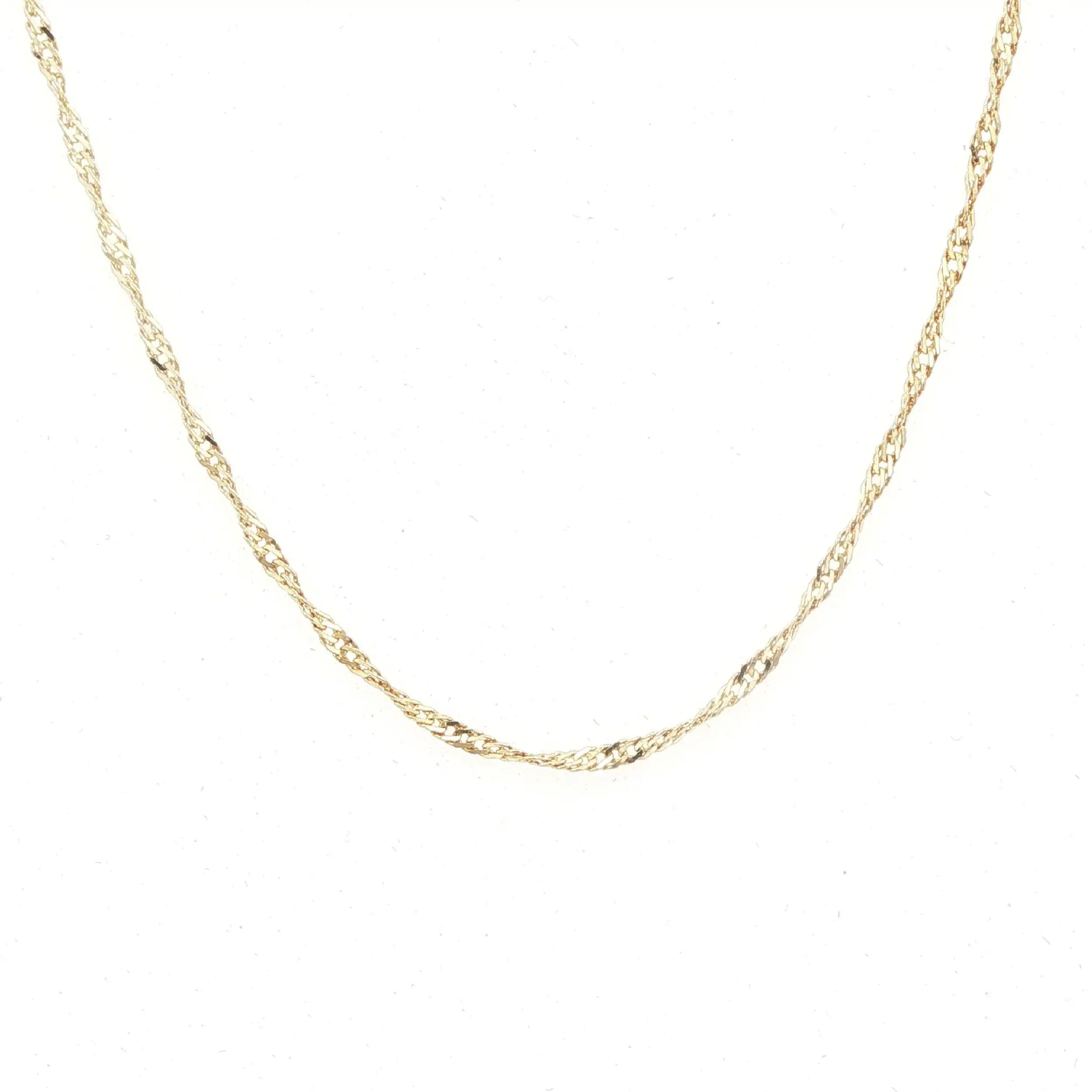 Kette Gelbgold gedreht