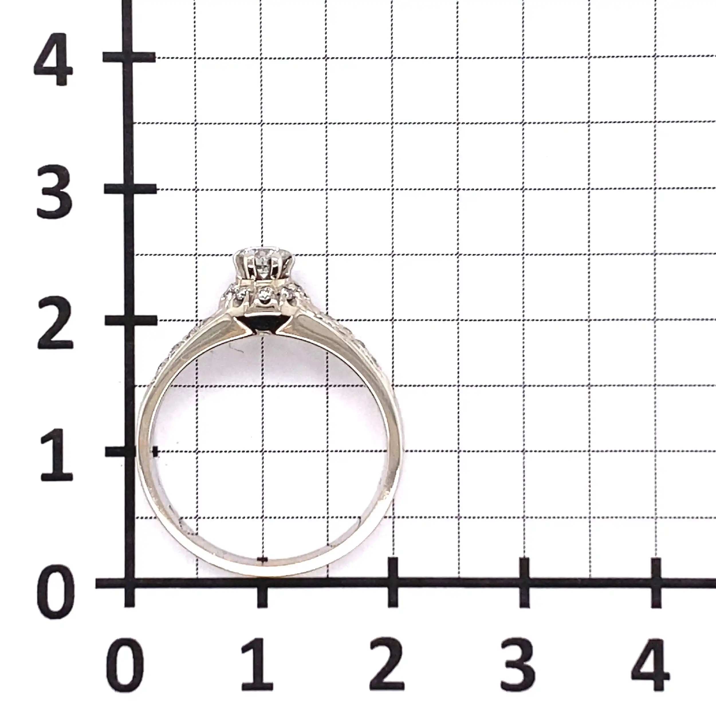 Ring Weißgold mit Brillanten