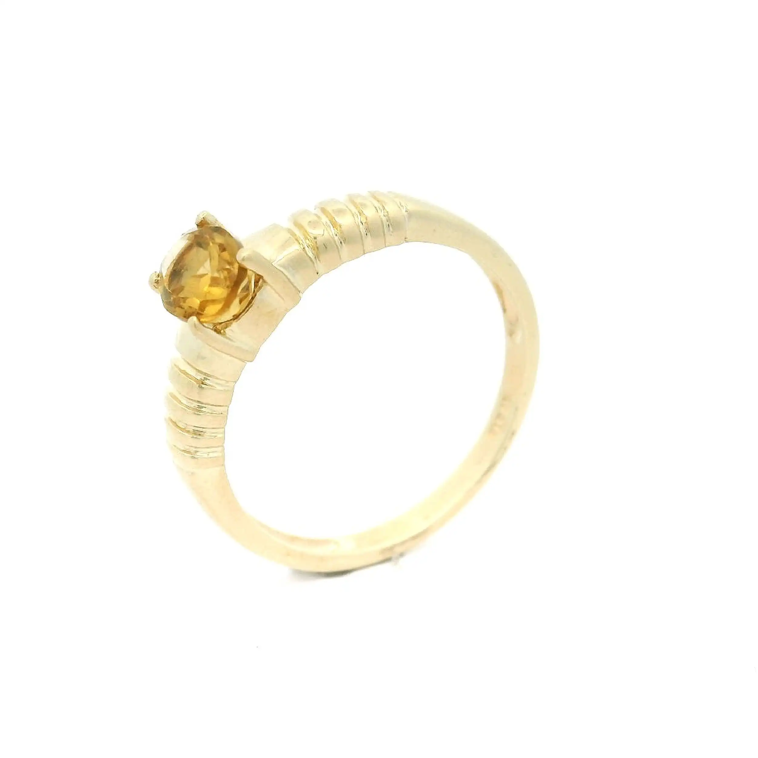 Ring Gelbgold mit Citrin Ring Gelbgold mit Citrin