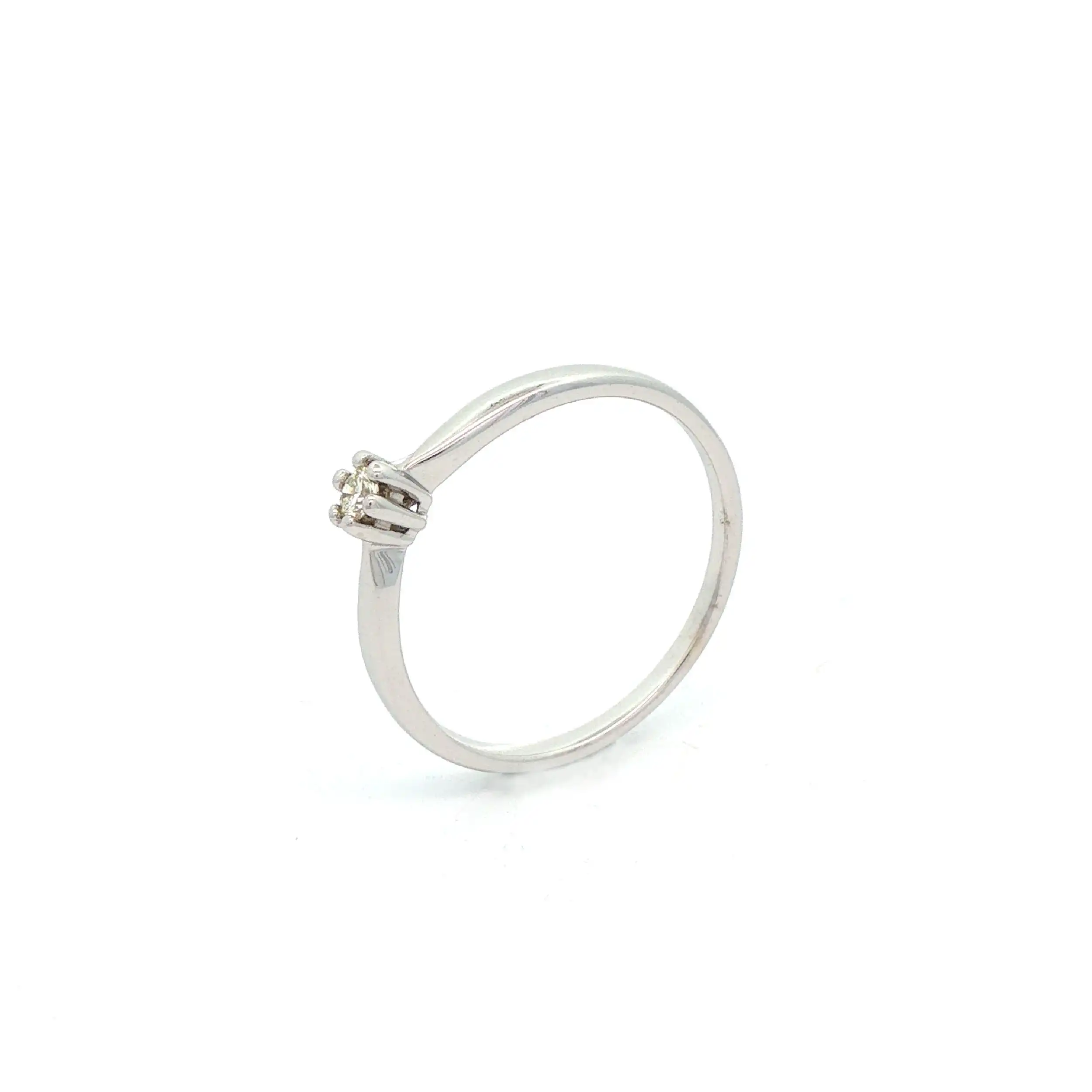 Ring Weißgold mit Brillant