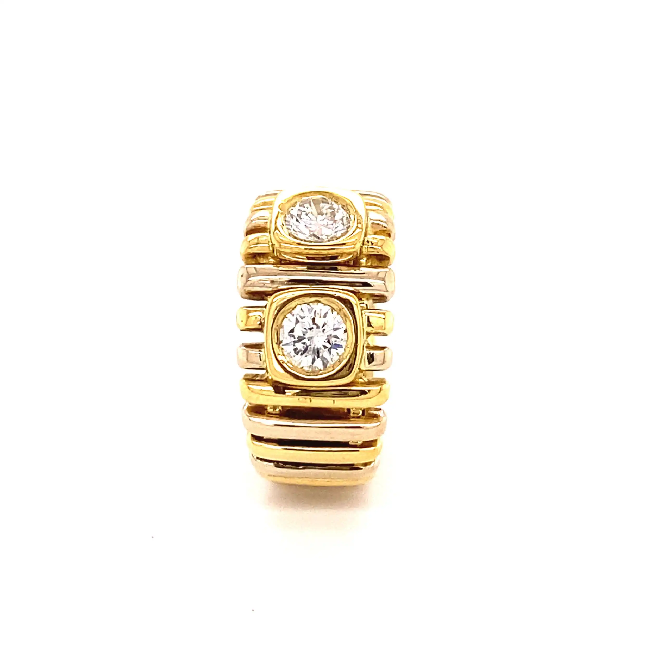 Ring Gelbgold mit Brillanten