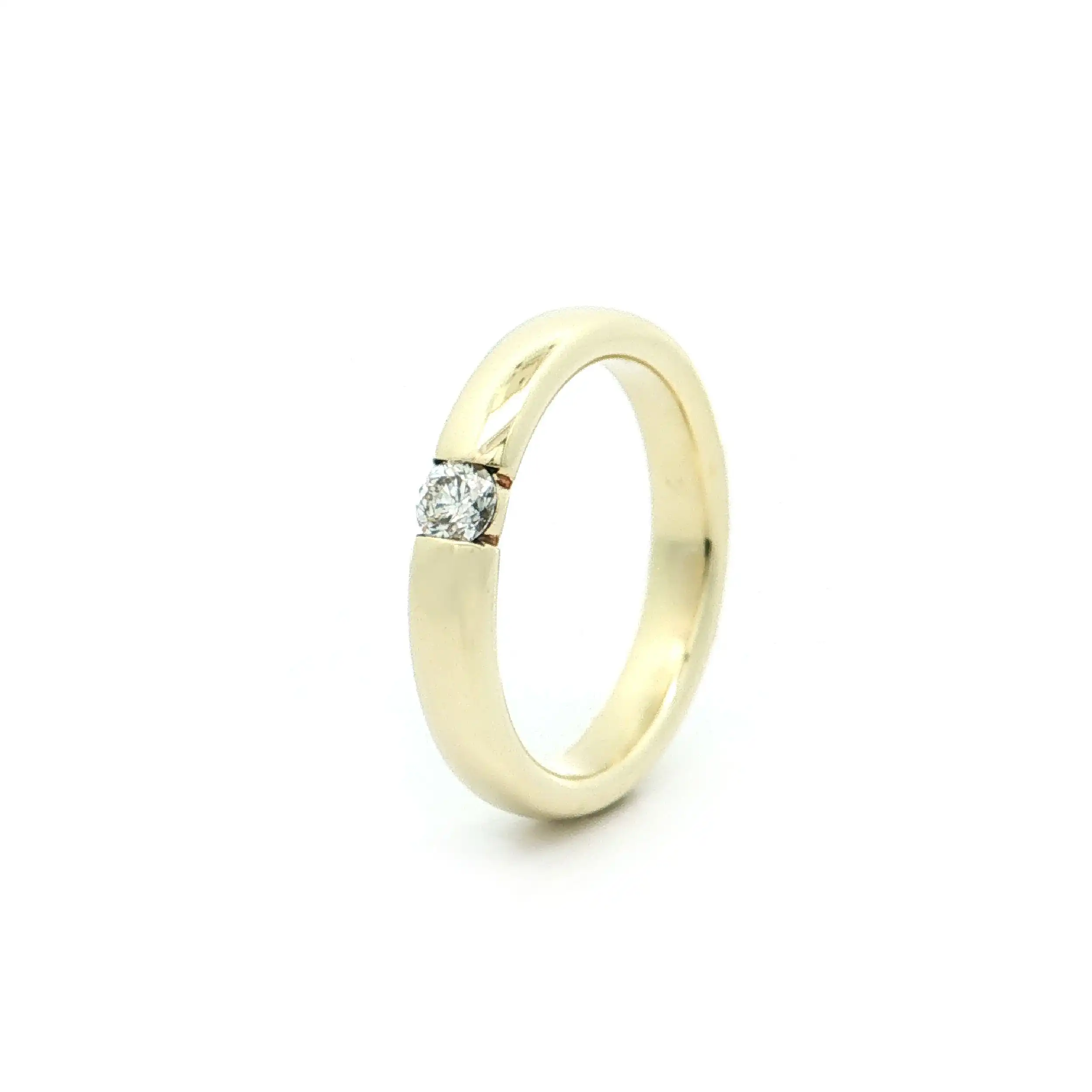 Ring Gelbgold mit Brillant