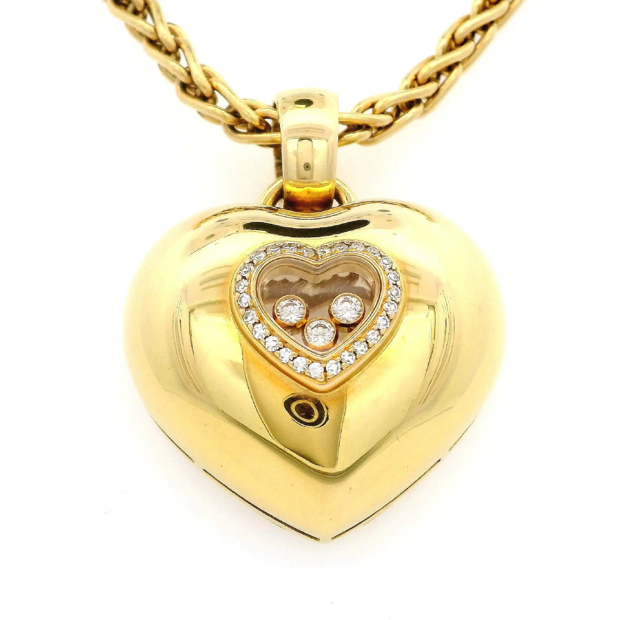 Collier Chopard Happy Diamonds mit Box und Papieren Collier Chopard Happy Diamonds mit Box und Papieren